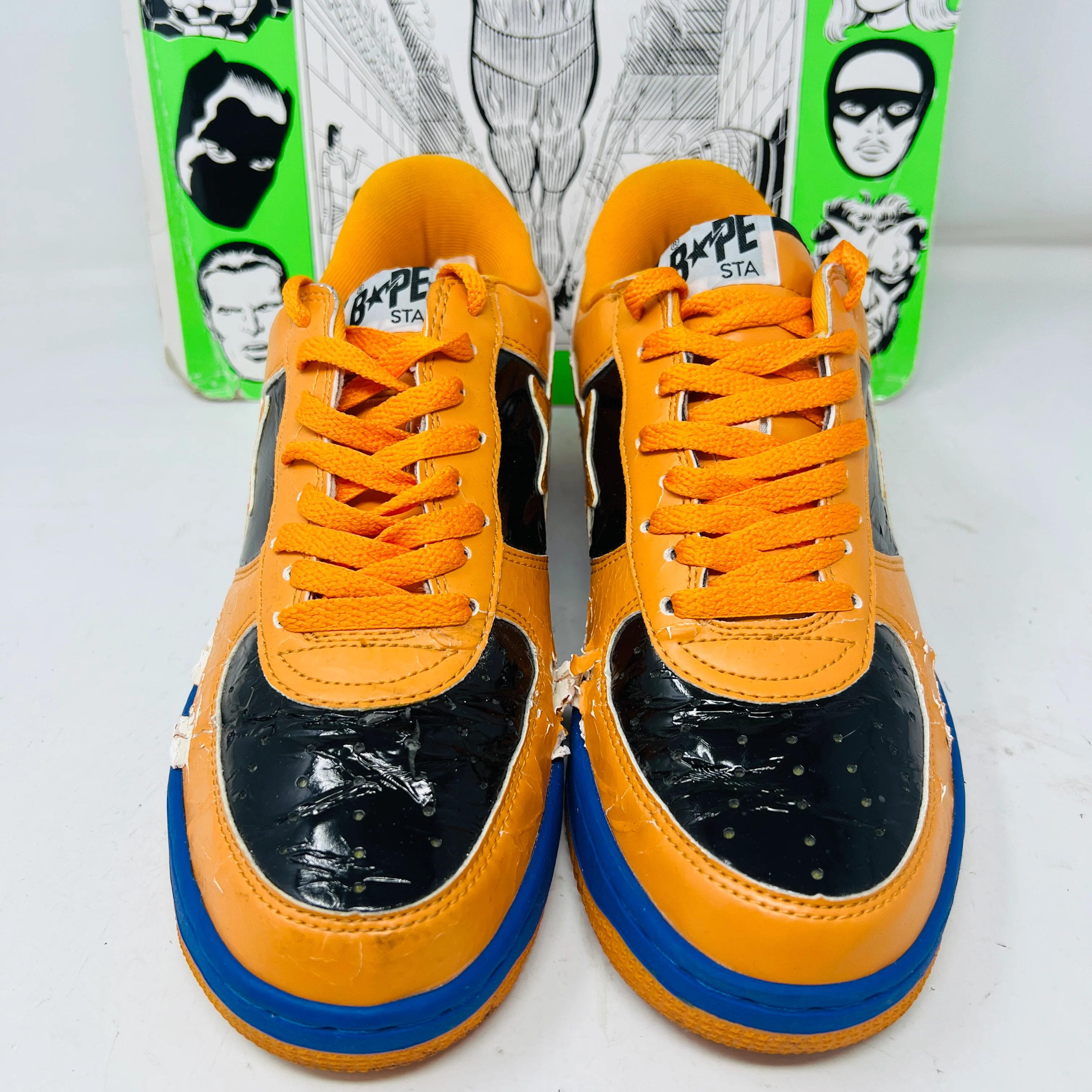 A Bathing Ape Bape Sta Low Marvel Comics Human Torch - Image 2