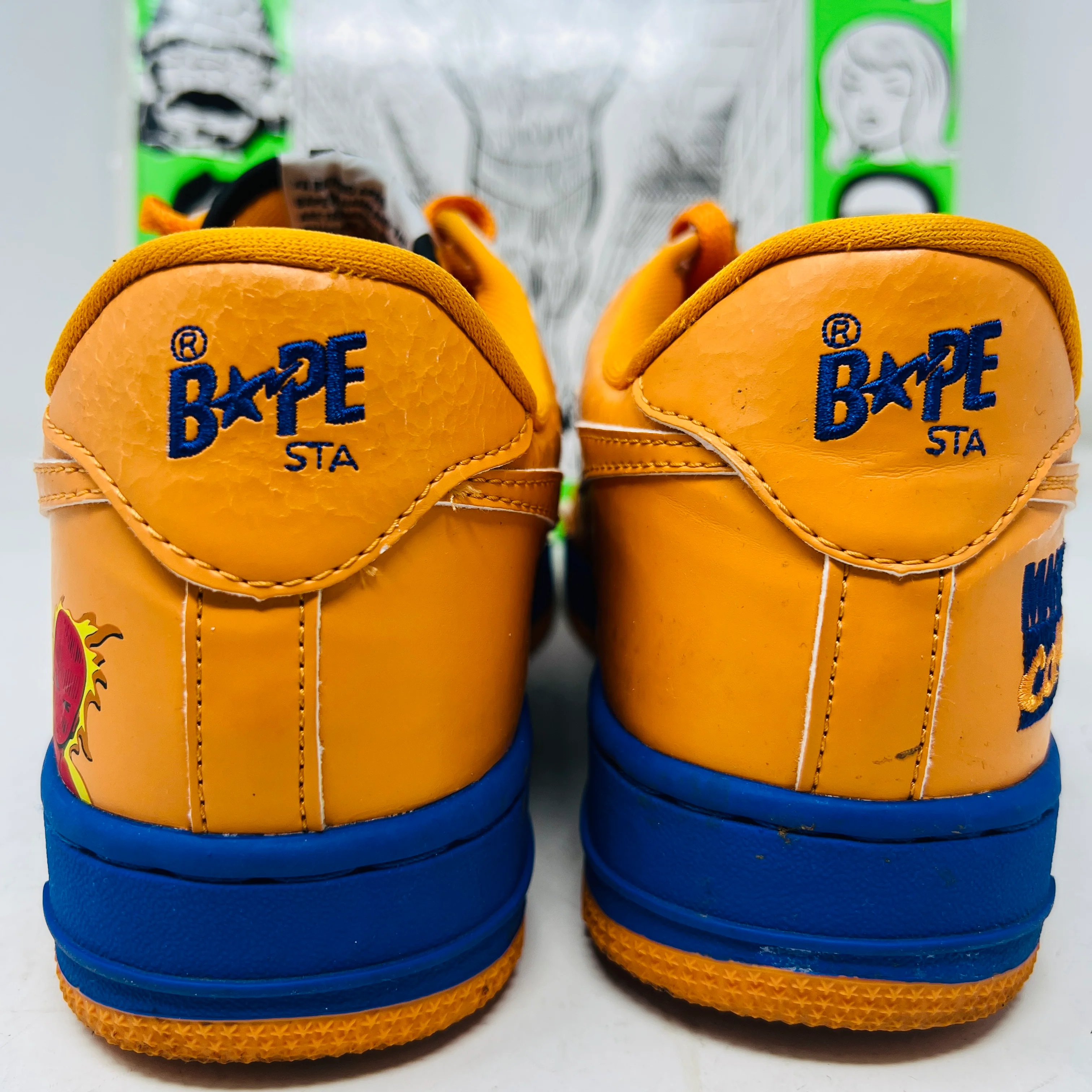 A Bathing Ape Bape Sta Low Marvel Comics Human Torch - Image 5