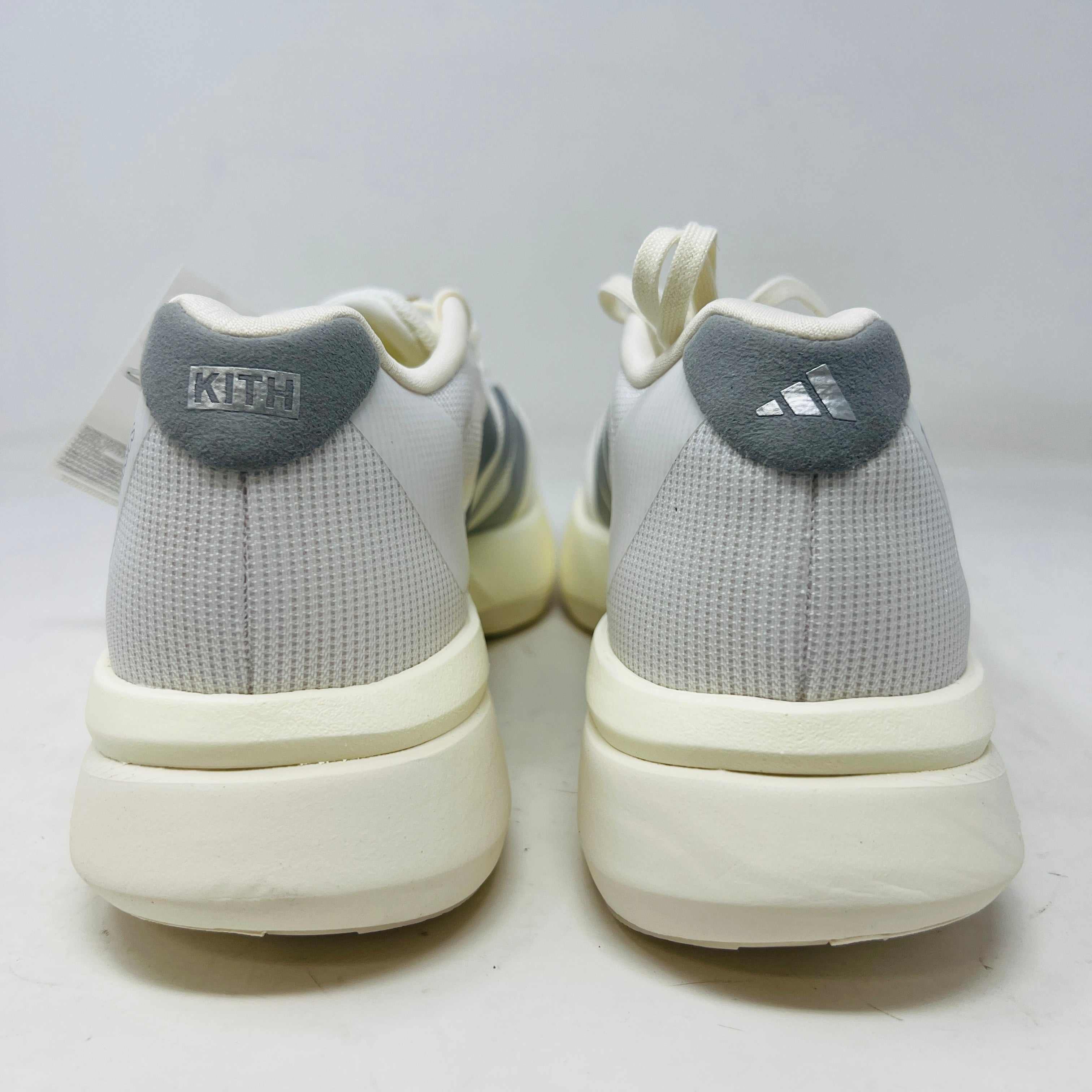 adidas Adizero Boston 13 Kith White Silver Metallic - Image 5