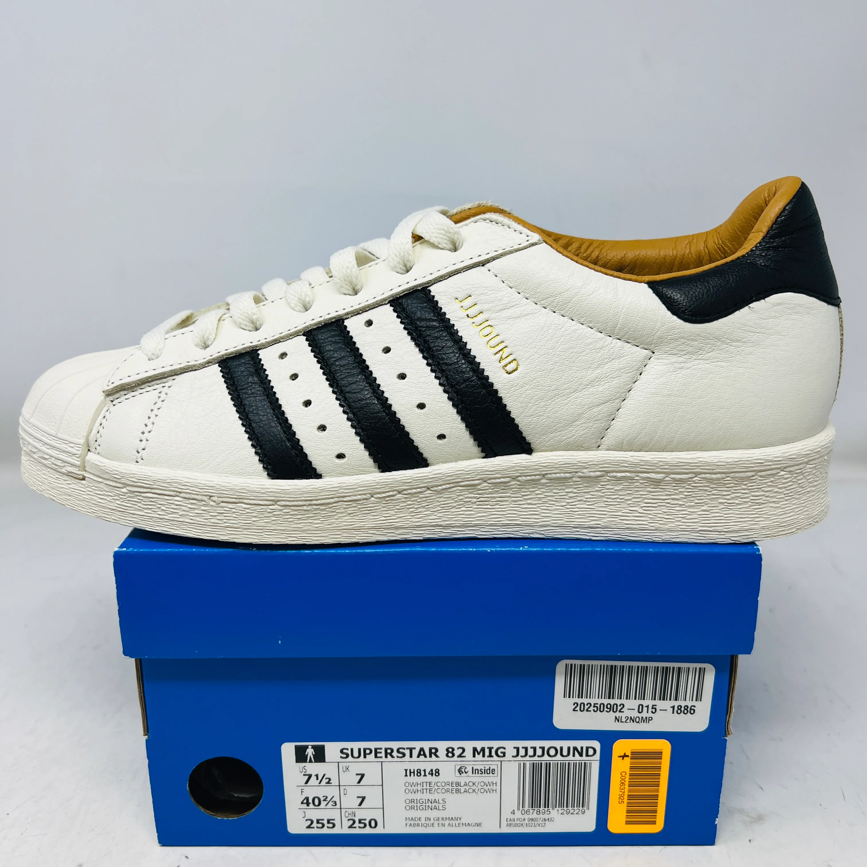 adidas Superstar 82 JJJJound Off White Made in Germany