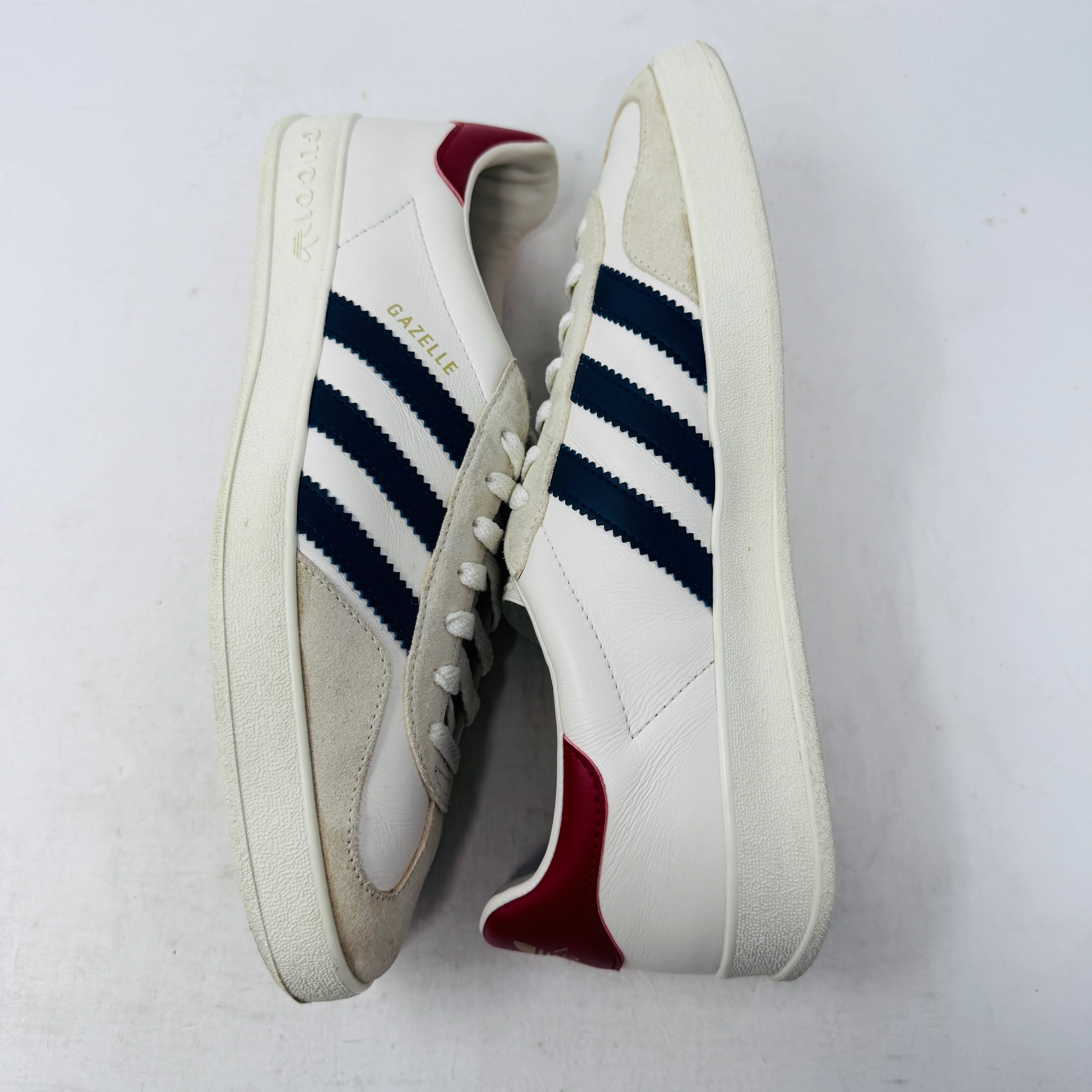 adidas x Gucci Gazelle White - Image 3