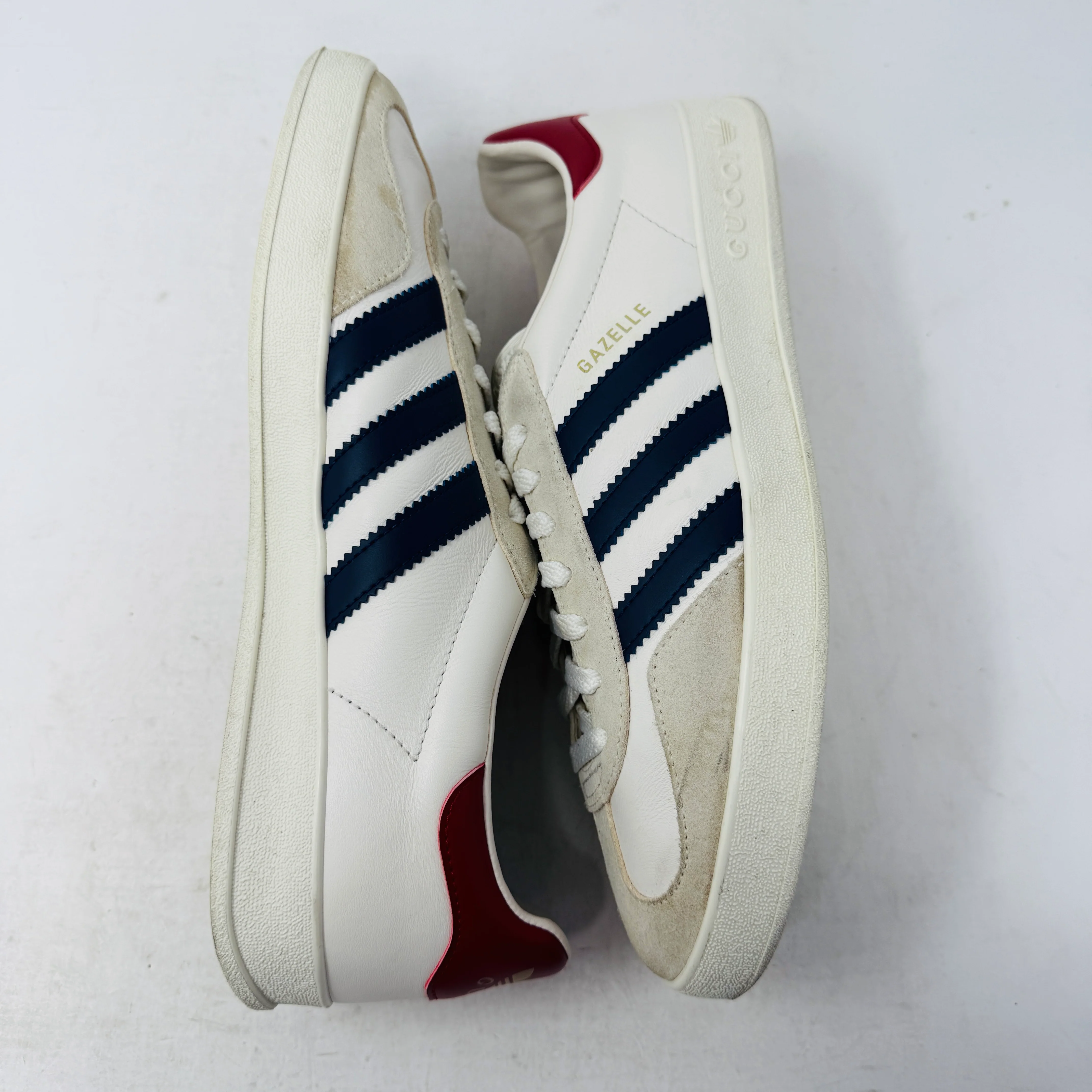 adidas x Gucci Gazelle White - Image 4