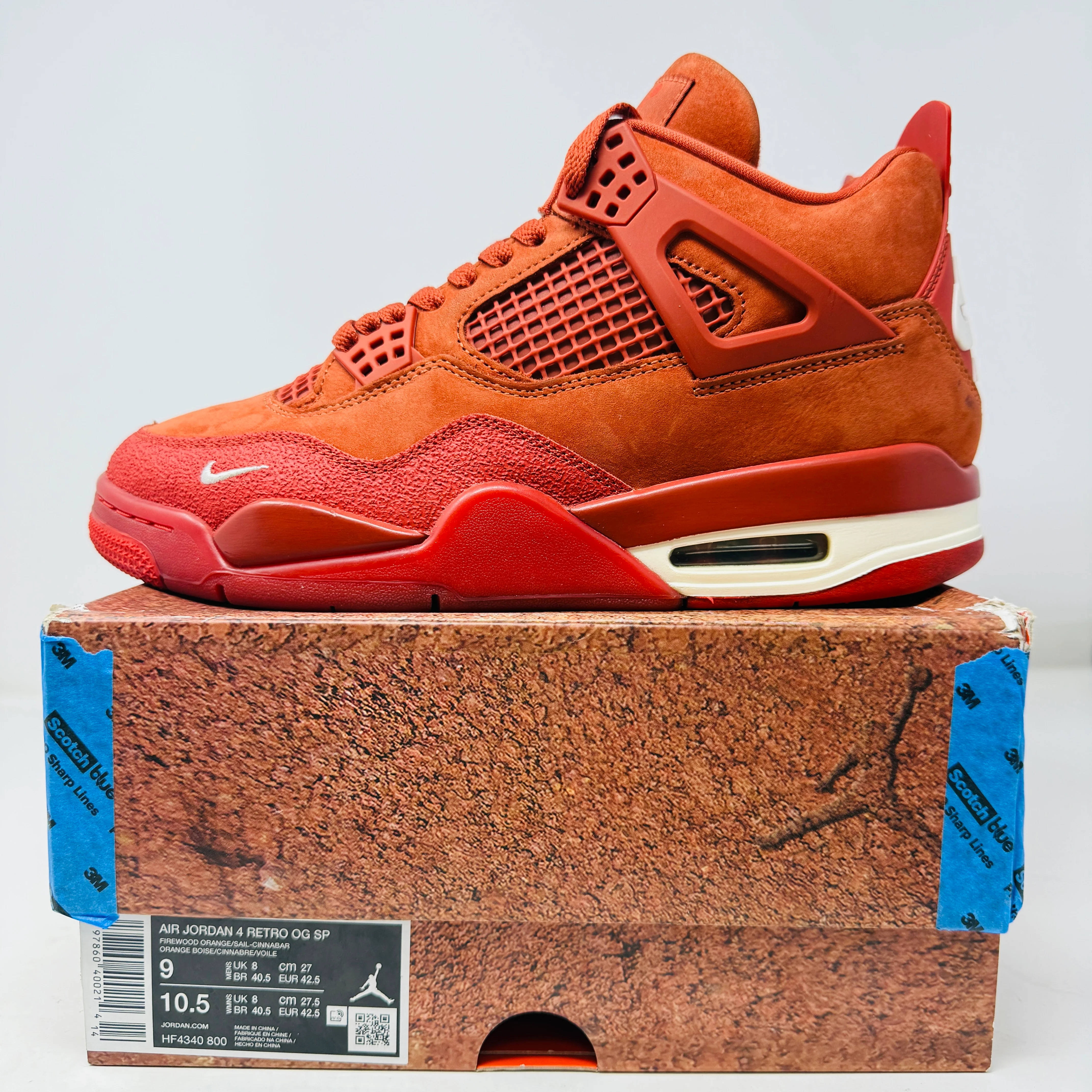 Air Jordan 4 Retro OG SP Nigel Sylvester Brick by Brick