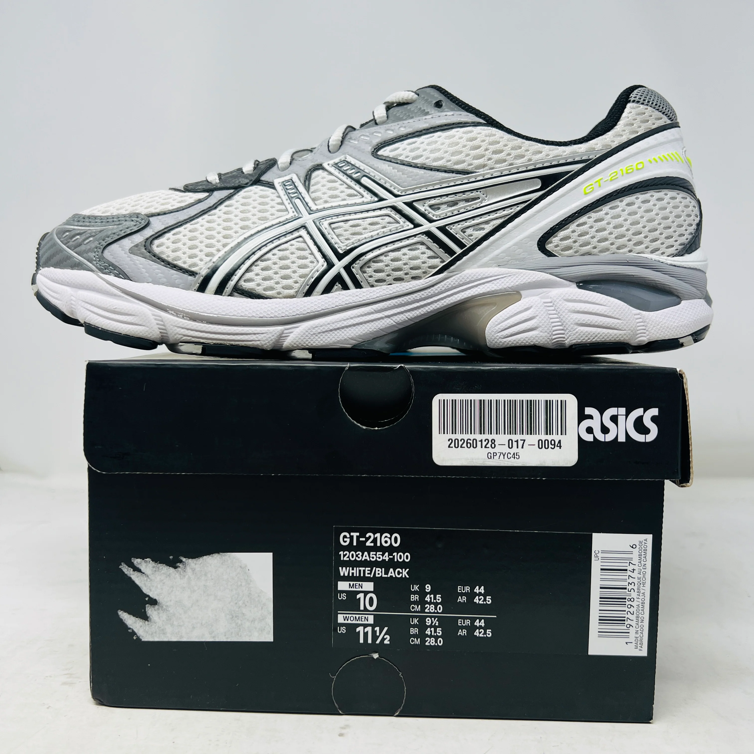 ASICS GT-2160 JJJJound White