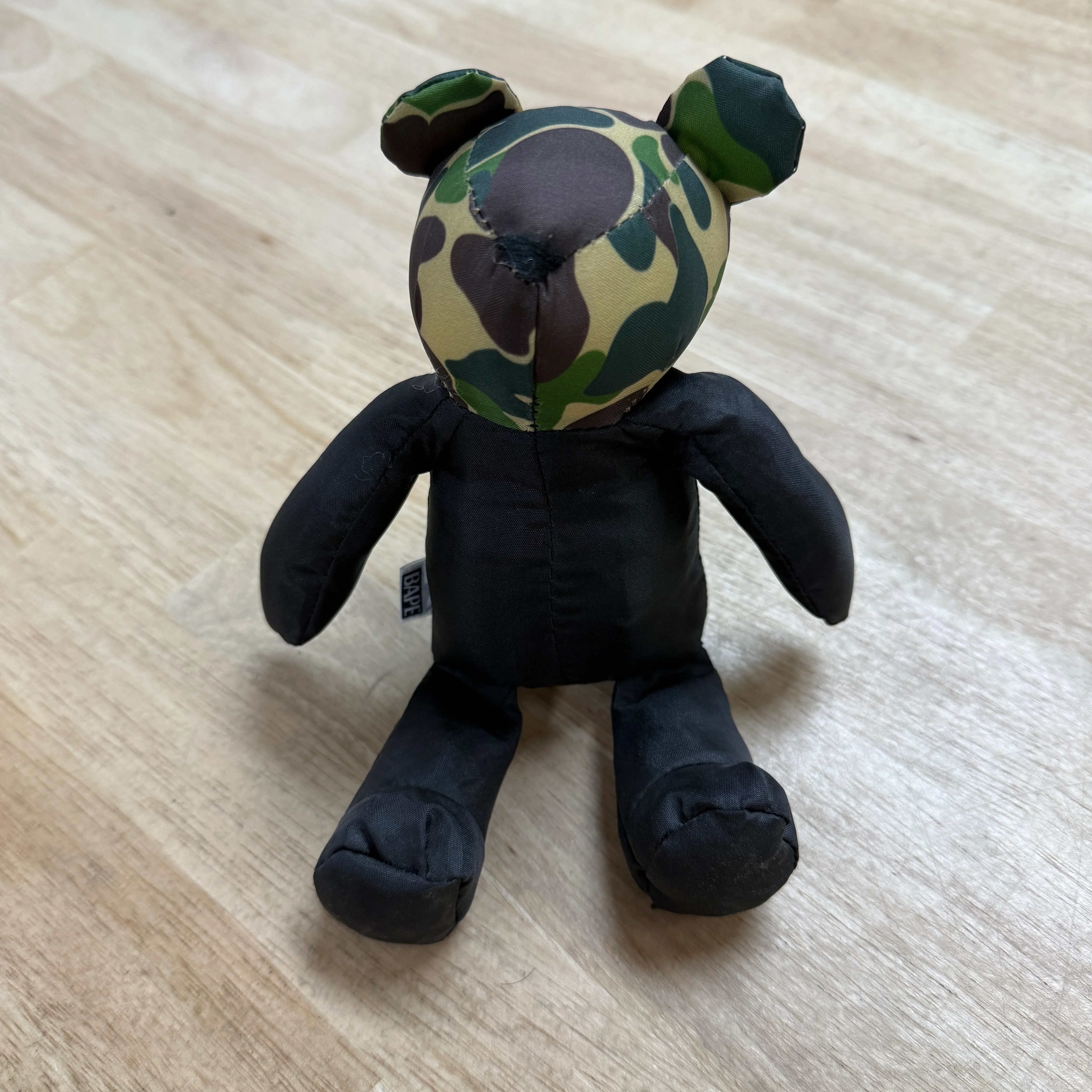 BAPE Lucky Bag Teddy Tote Black - Image 3