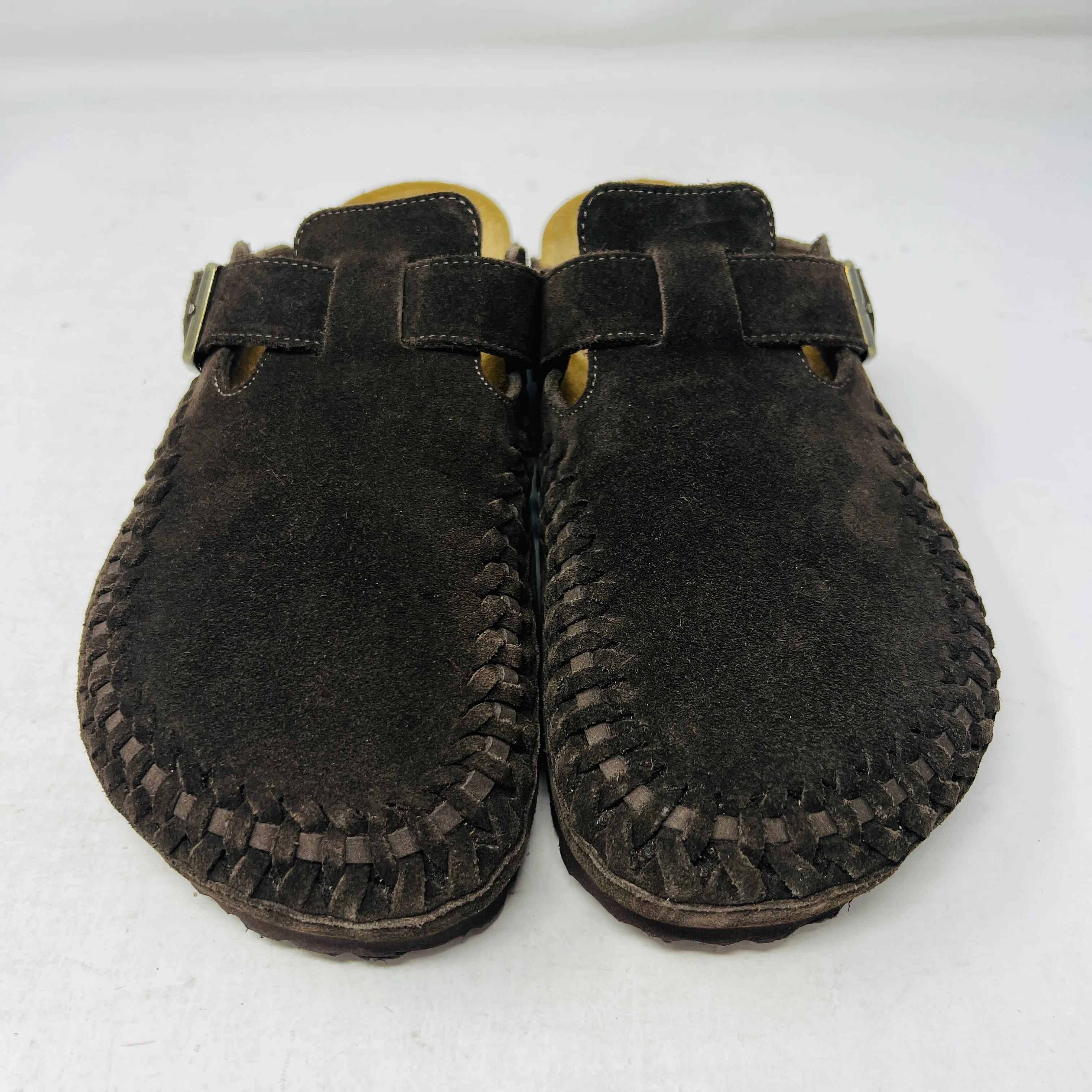 Birkenstock Boston Braided Suede Kith Mocca - Image 2