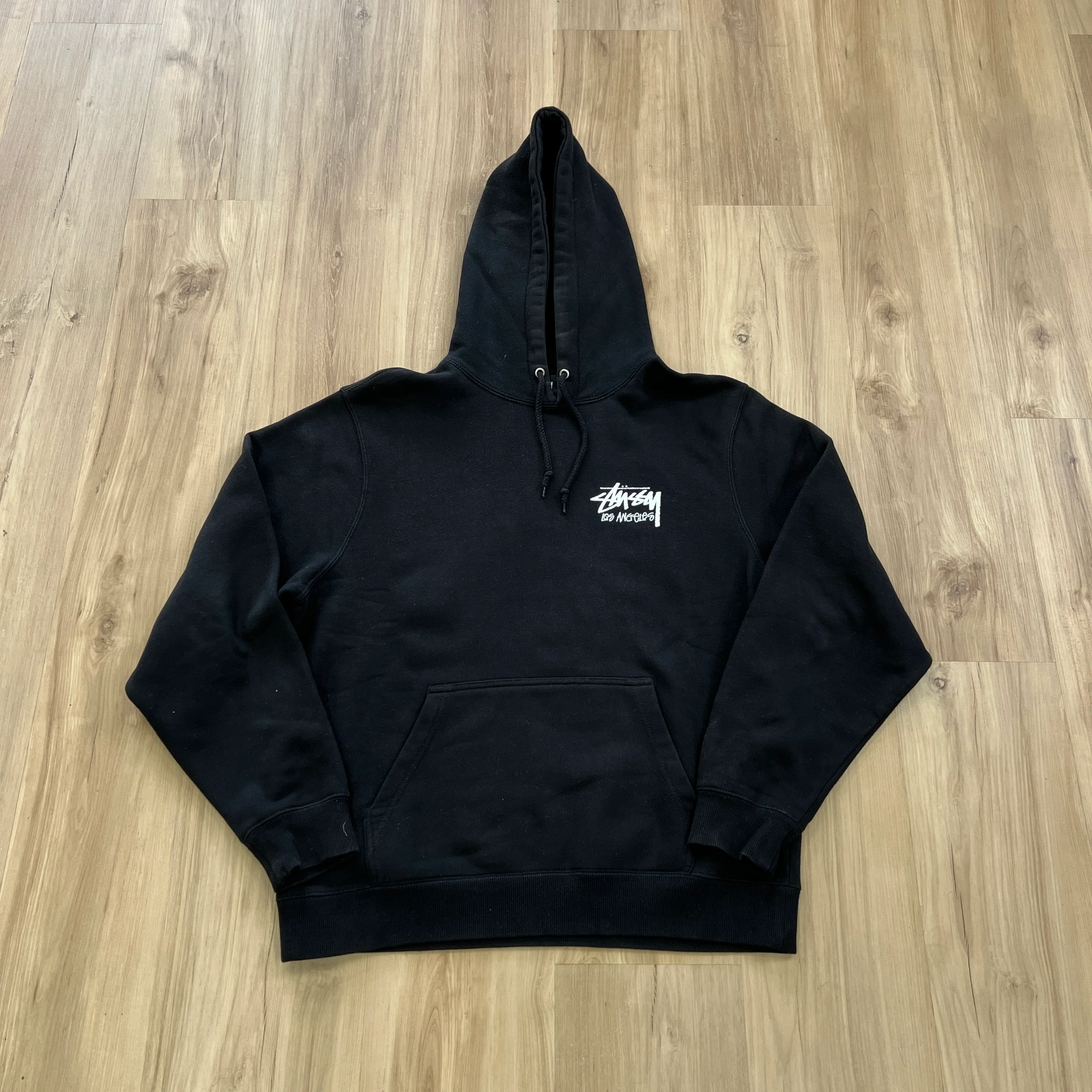 Black Stüssy Los Angeles Chapter Hoodie - Image 2
