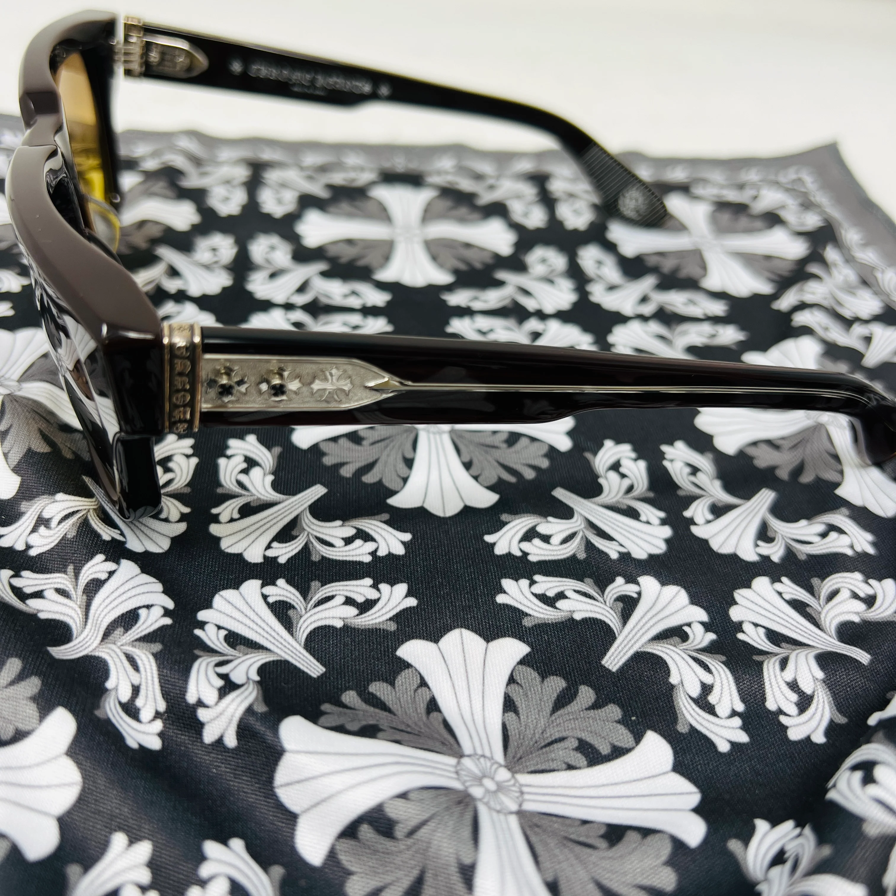 Chrome Hearts Midixathrill I Sunglasses Brown - Image 2