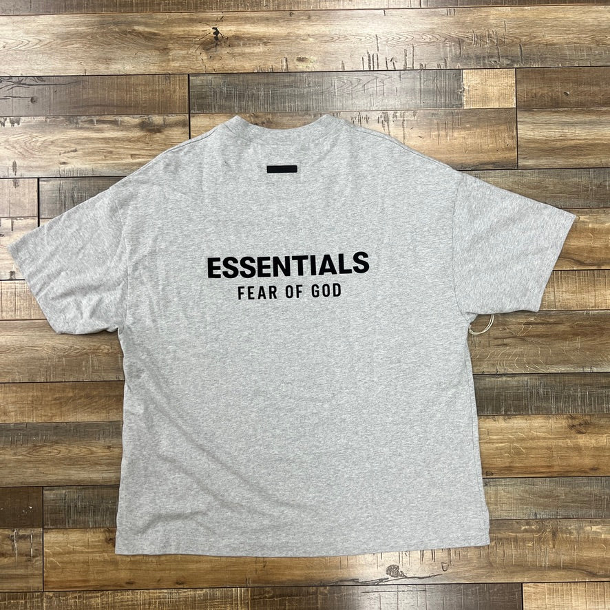 Fear Of God Essentials Dark Oatmeal Short Sleeve - Image 2