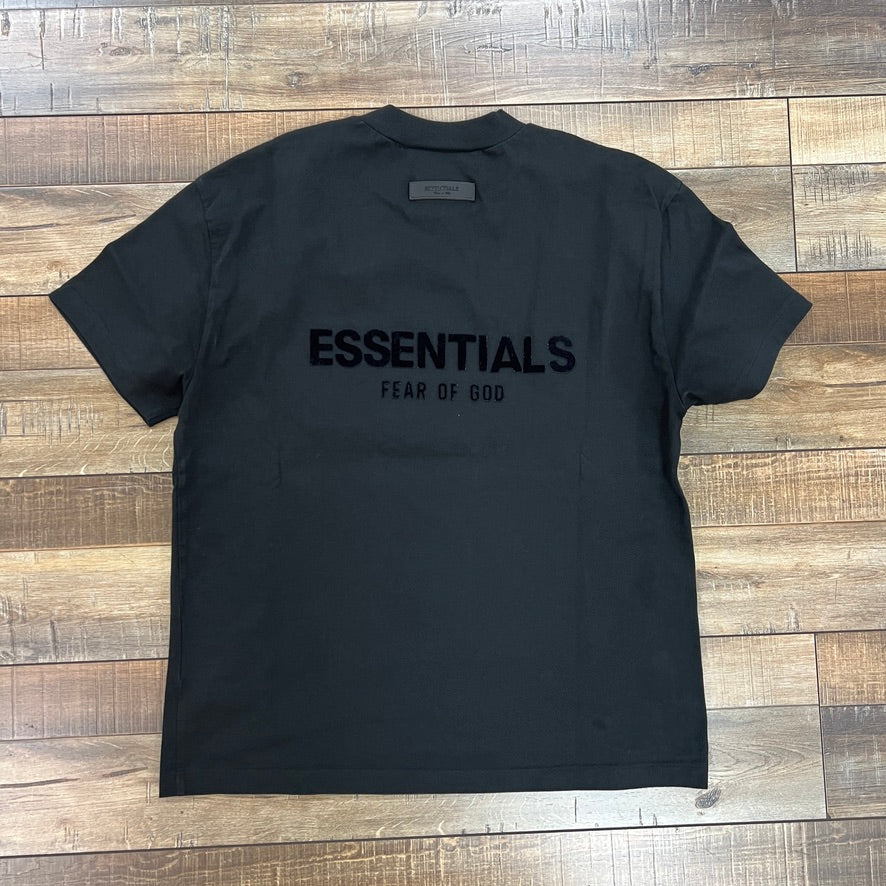 Fear of God Essentials Stretch Limo Tee Black - Image 2