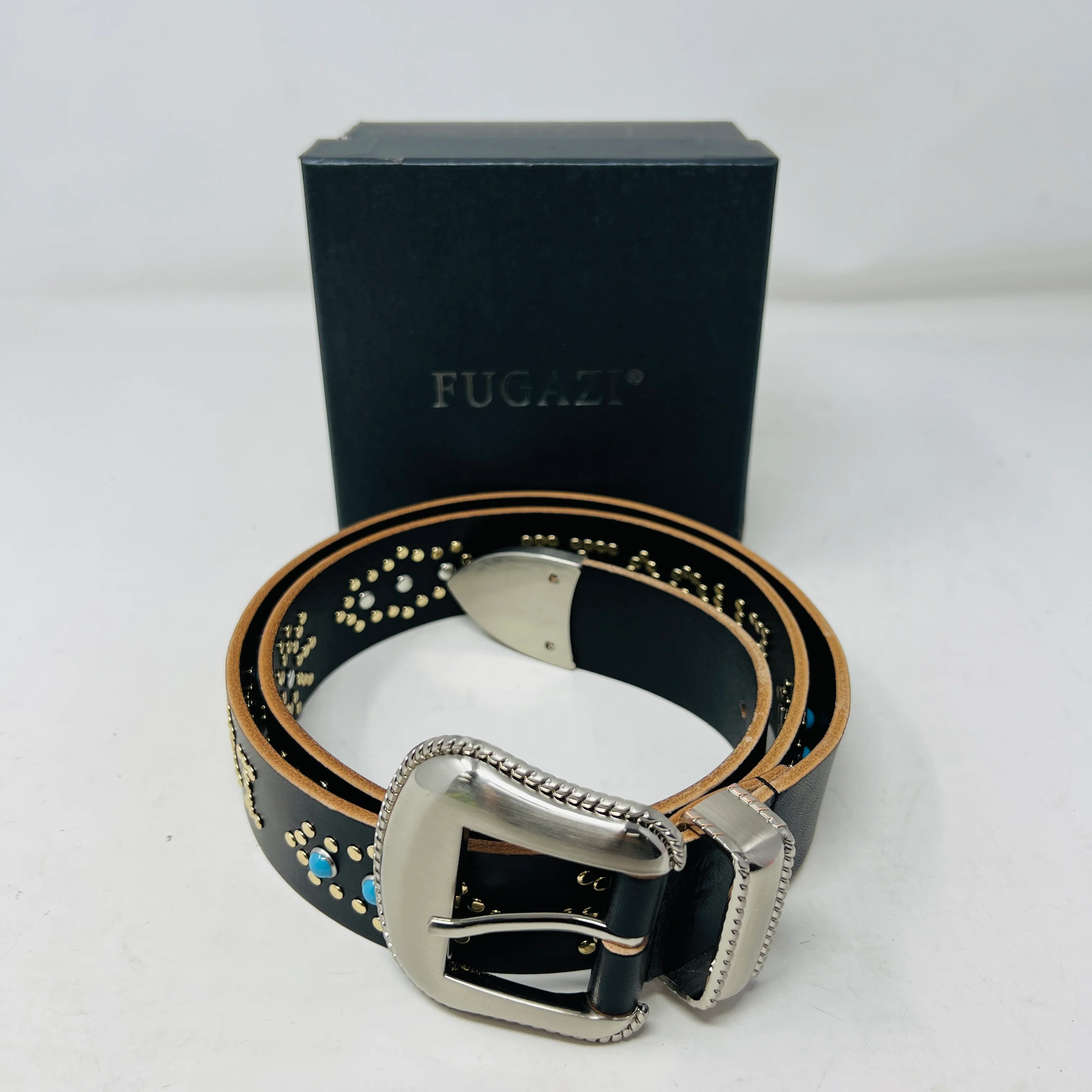 Fugazi Western Belt Turquoise
