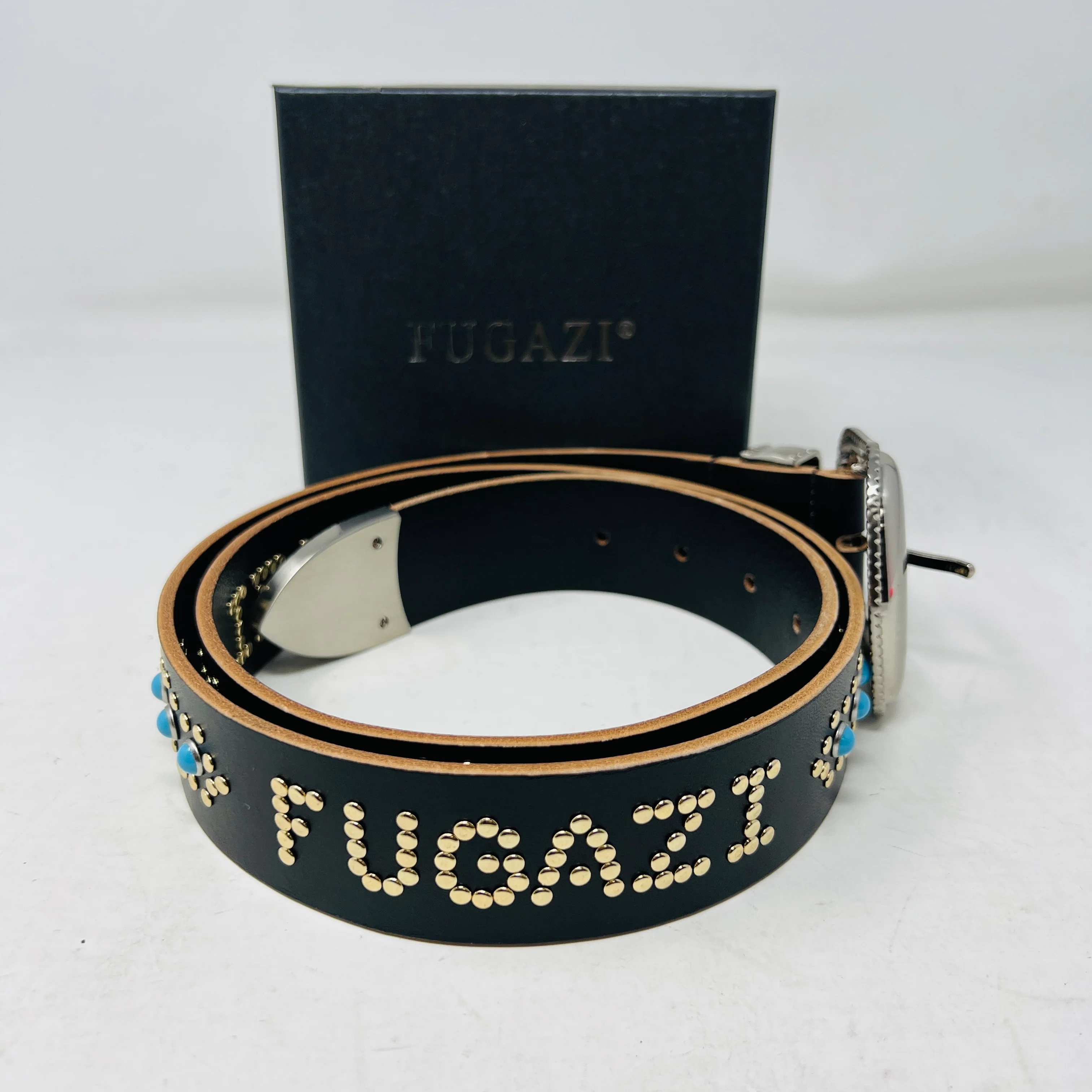 Fugazi Western Belt Turquoise - Image 2