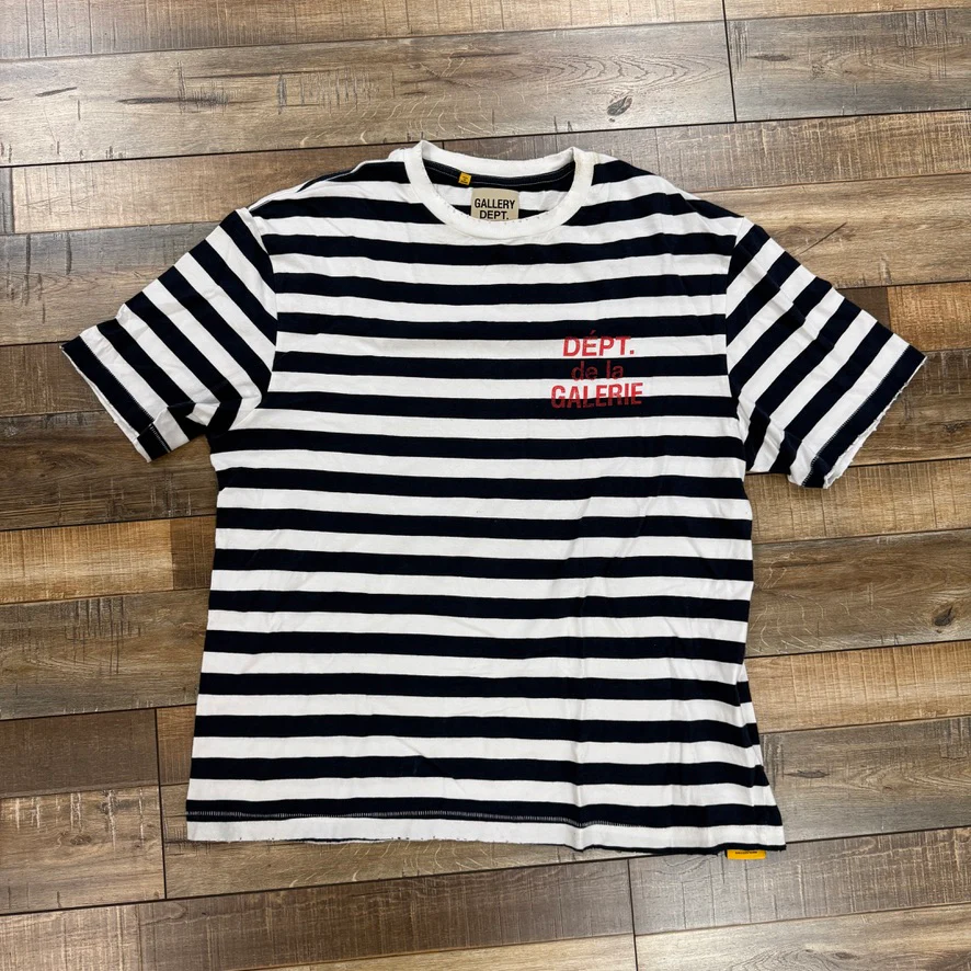 Gallery Dept. French T-shirt Navy/White