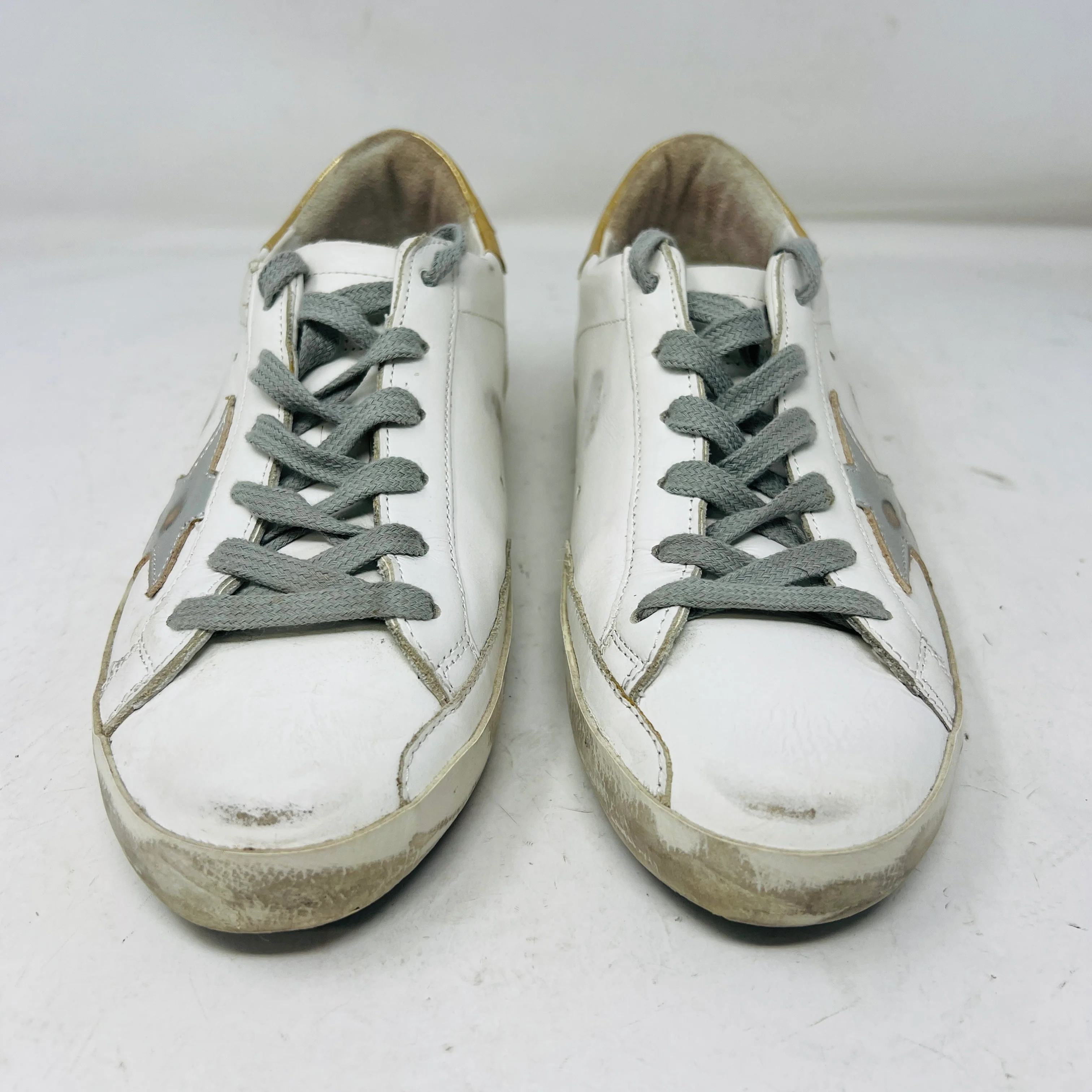 Golden Goose Superstar Metallic Silver Gold (Women's) - Image 2