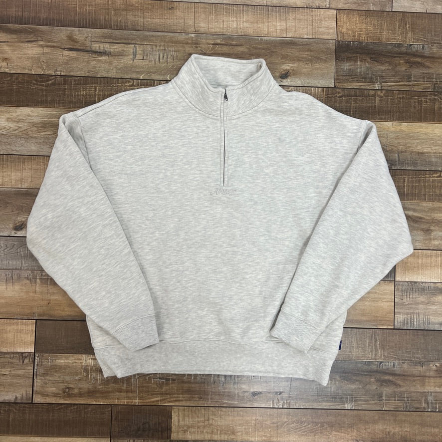 Hidden Awake Embroidered Quarter Zip Sweatshirt