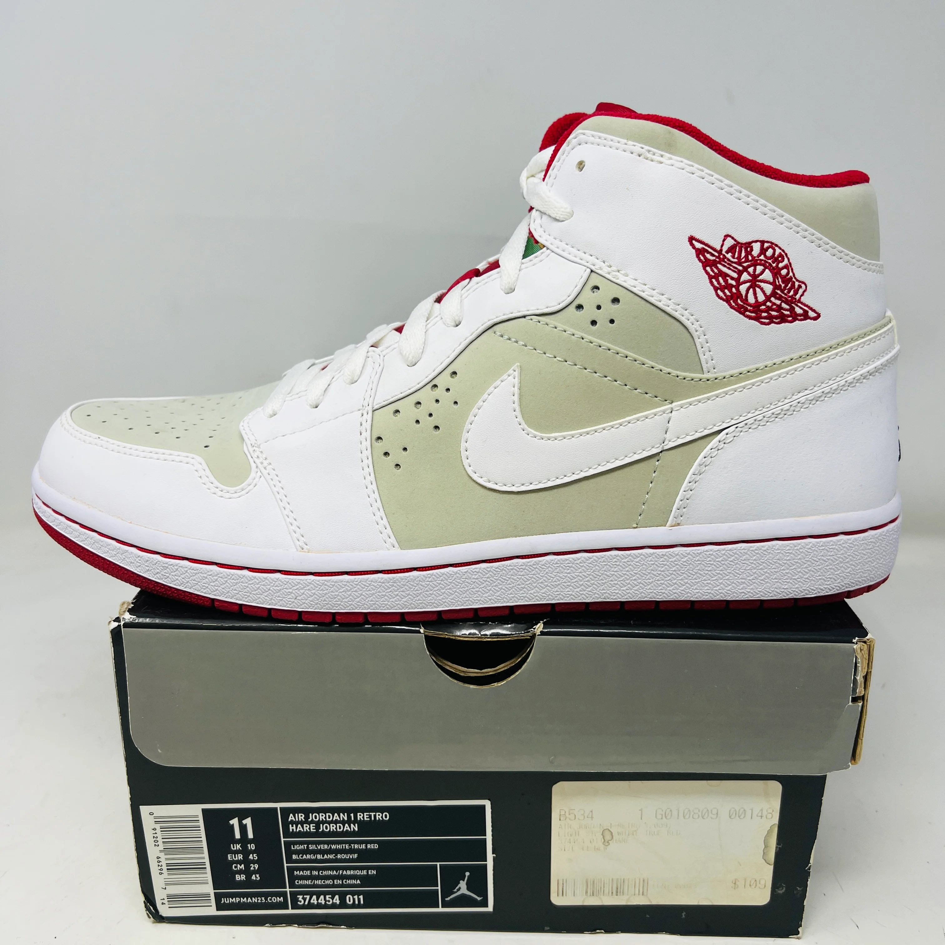 Jordan 1 Retro Hare Jordan (2009)