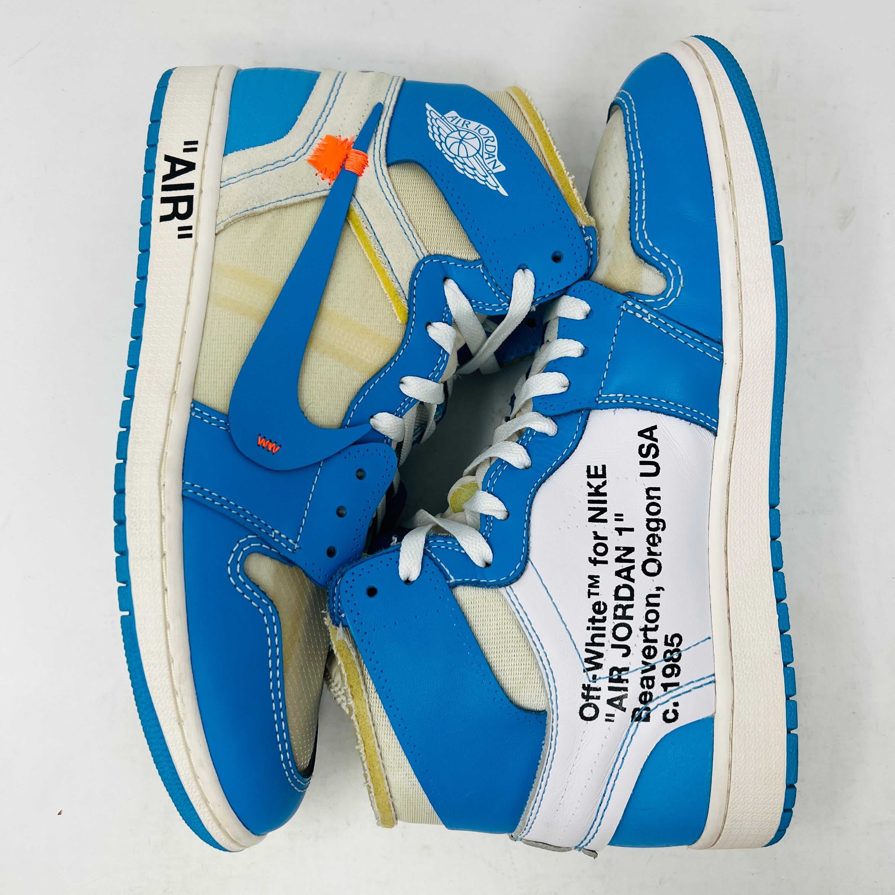 Jordan 1 Retro High Off-White University Blue - Image 3