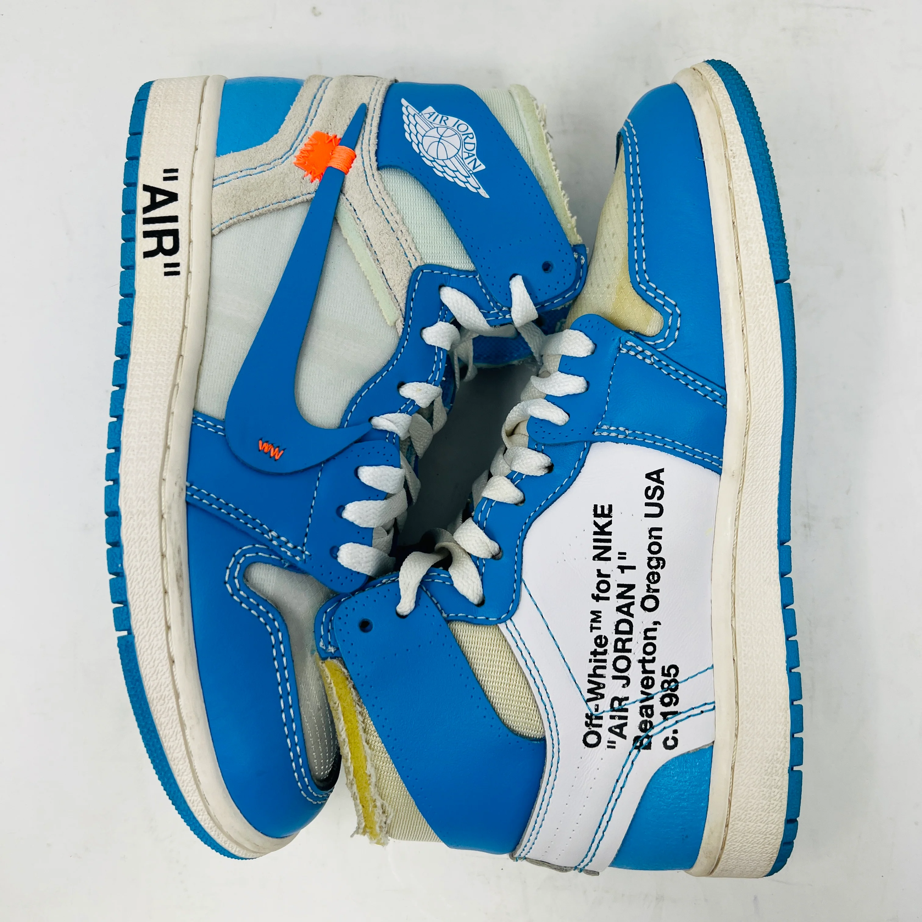 Jordan 1 Retro High Off-White University Blue - Image 3