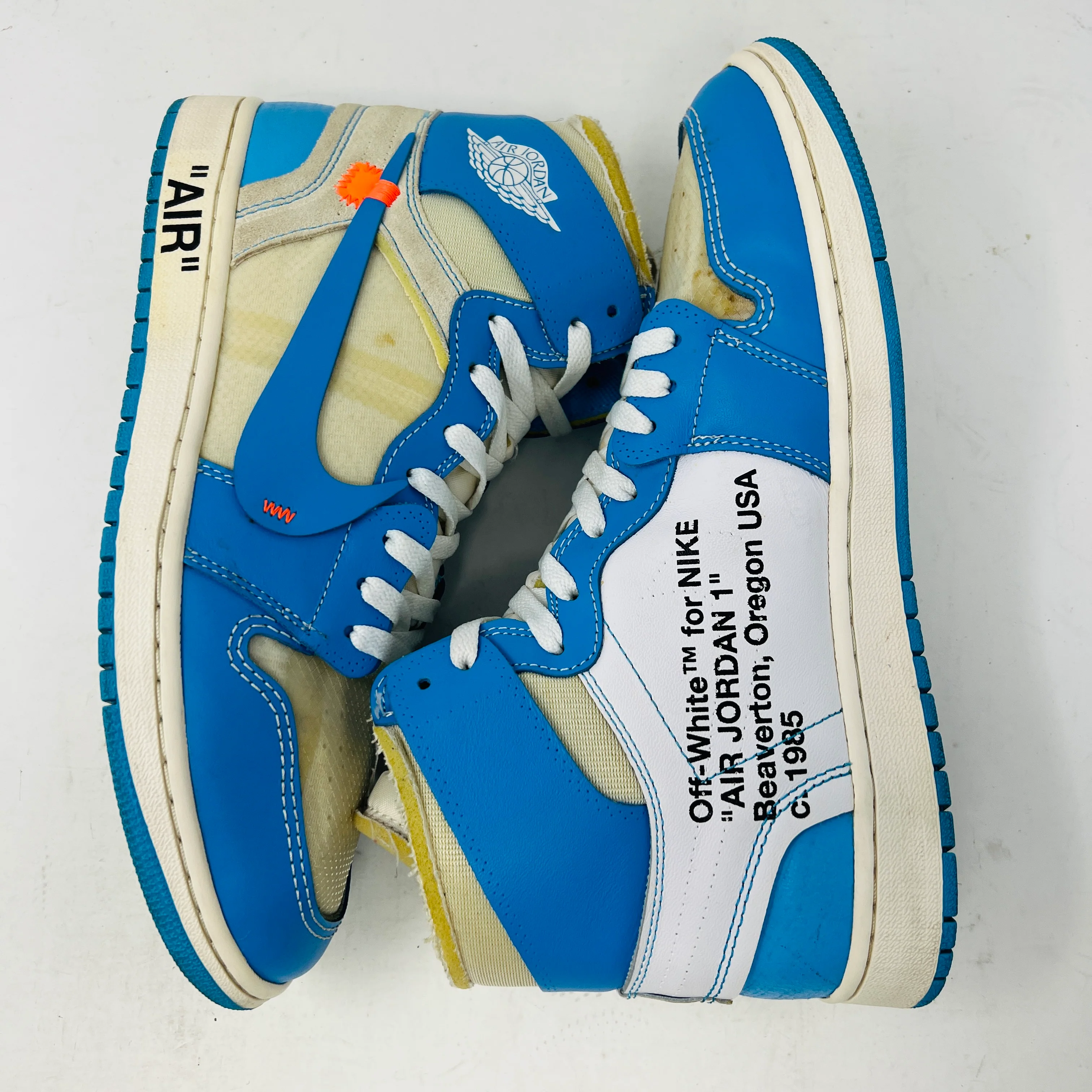 Jordan 1 Retro High Off-White University Blue - Image 3