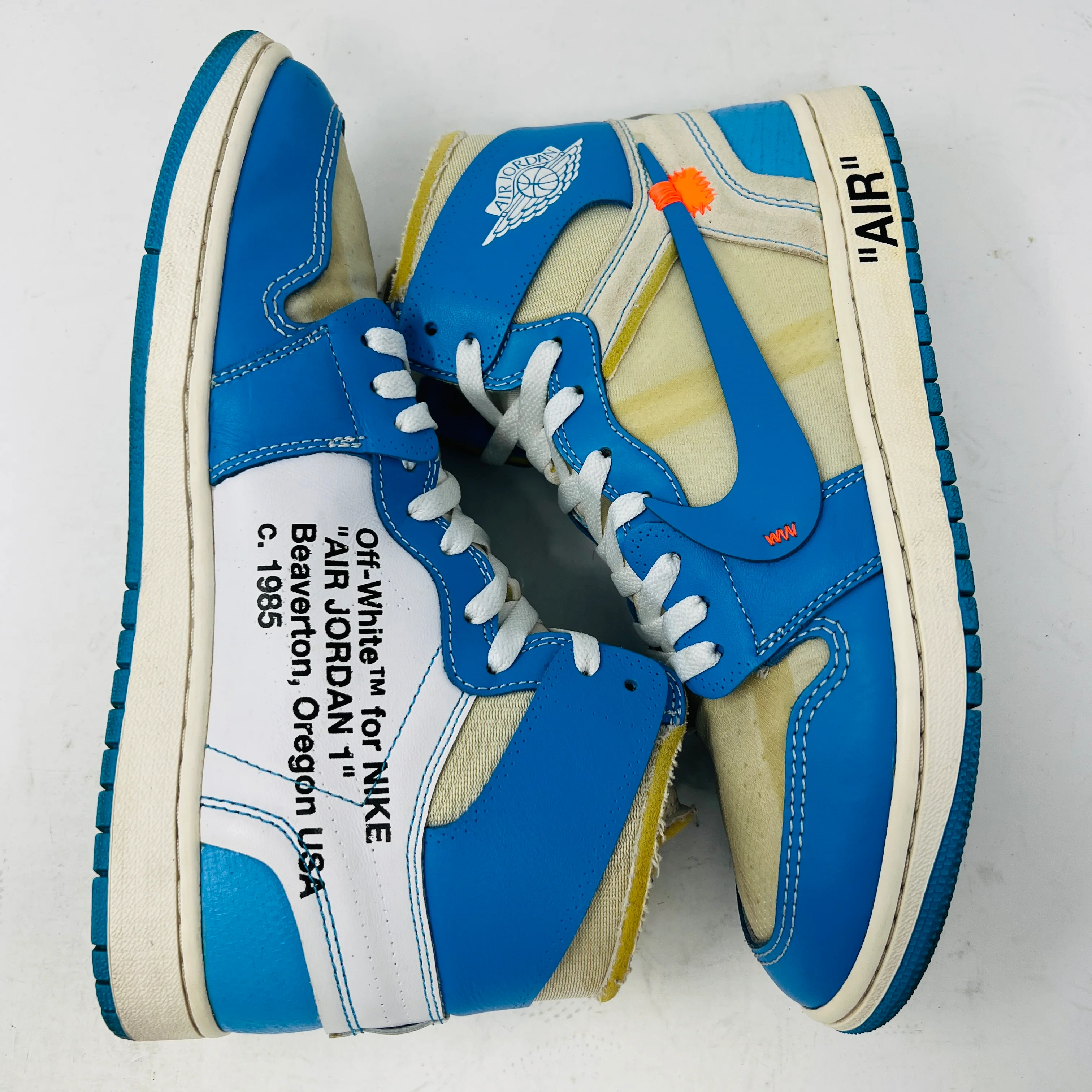 Jordan 1 Retro High Off-White University Blue - Image 4