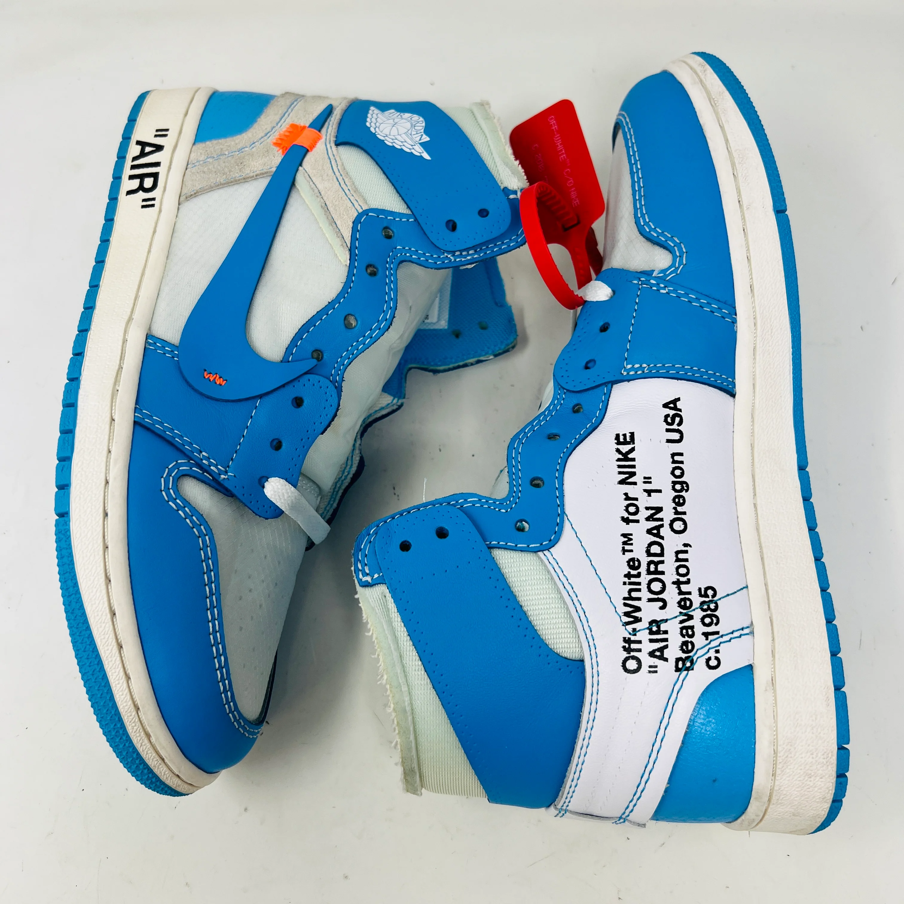 Jordan 1 Retro High Off-White University Blue - Image 4