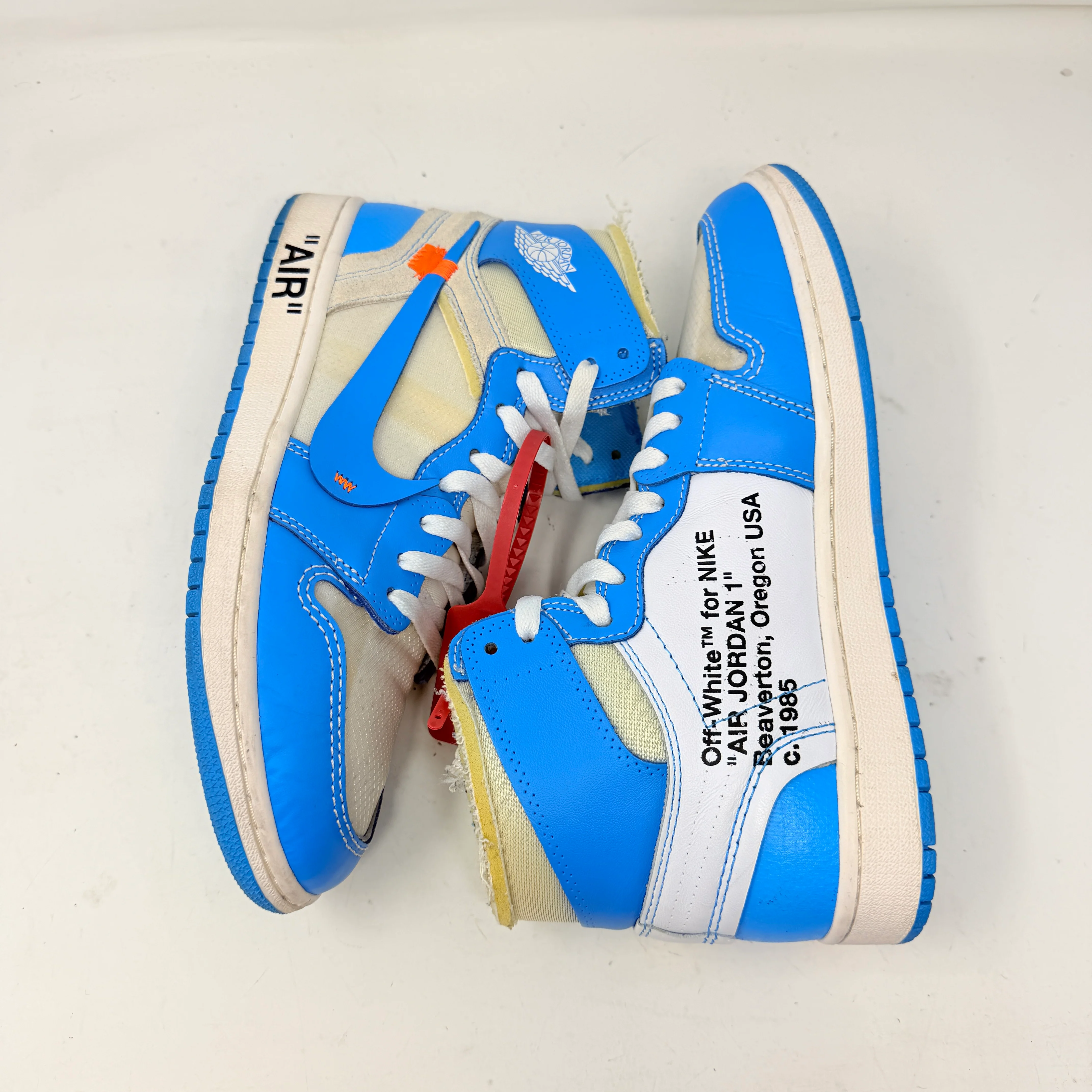 Jordan 1 Retro High Off-White University Blue - Image 3