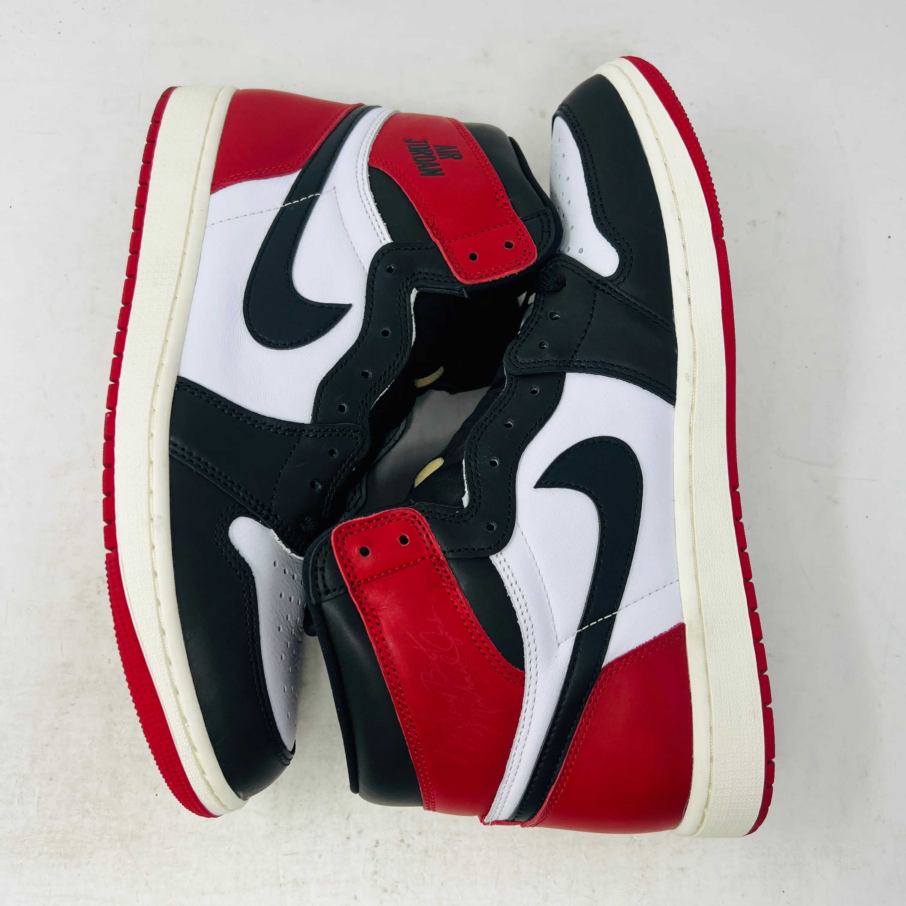 Jordan 1 Retro High OG Black Toe Reimagined - Image 3
