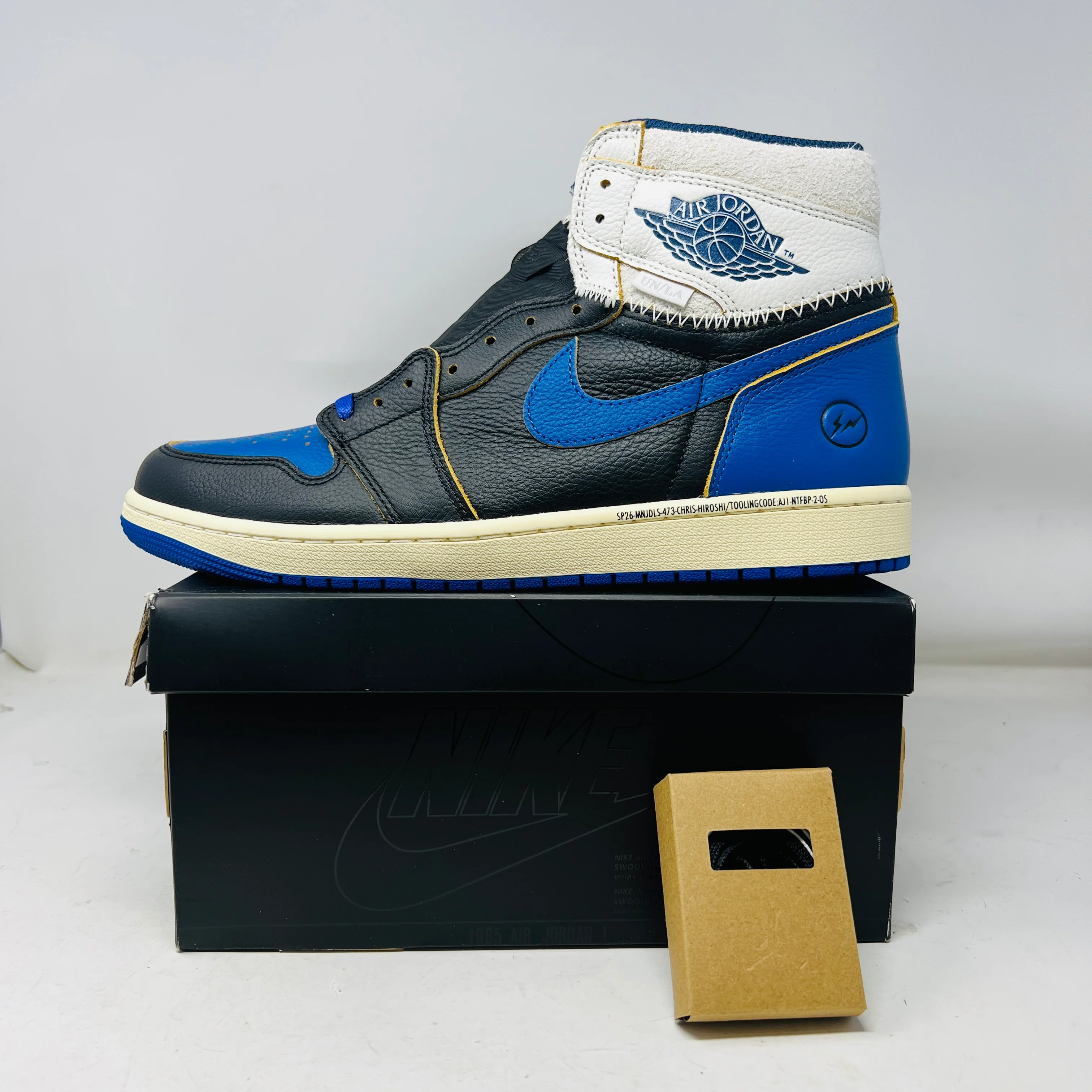 Jordan 1 Retro High OG SP Fragment x Union LA Sport Royal