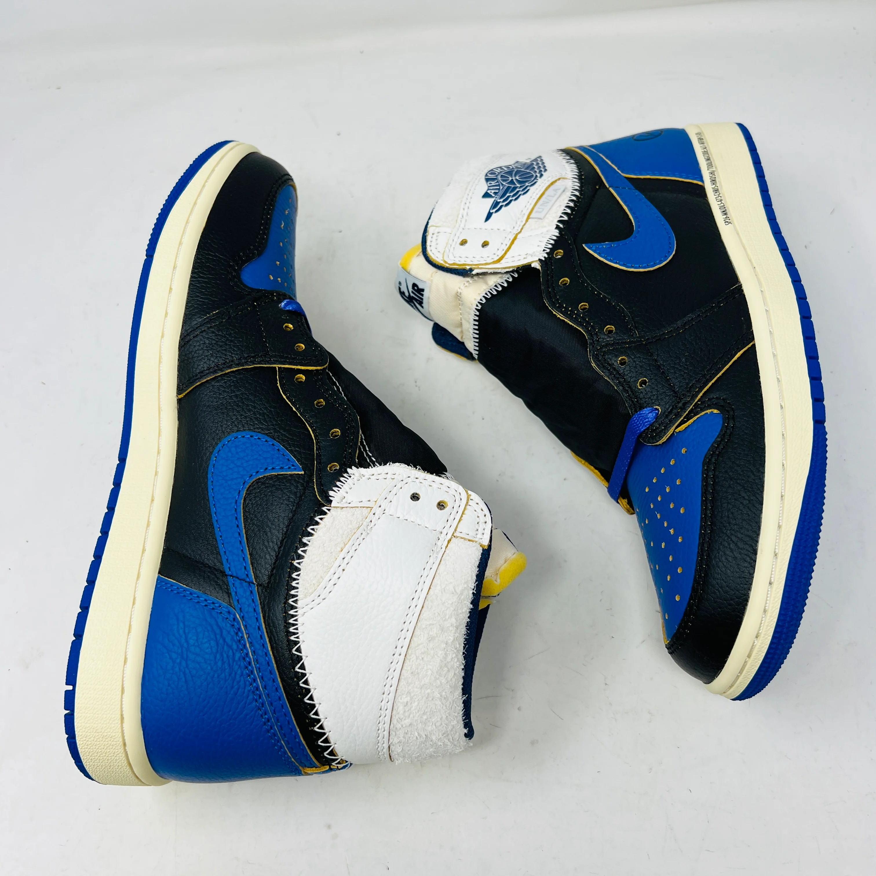 Jordan 1 Retro High OG SP Fragment x Union LA Sport Royal - Image 4