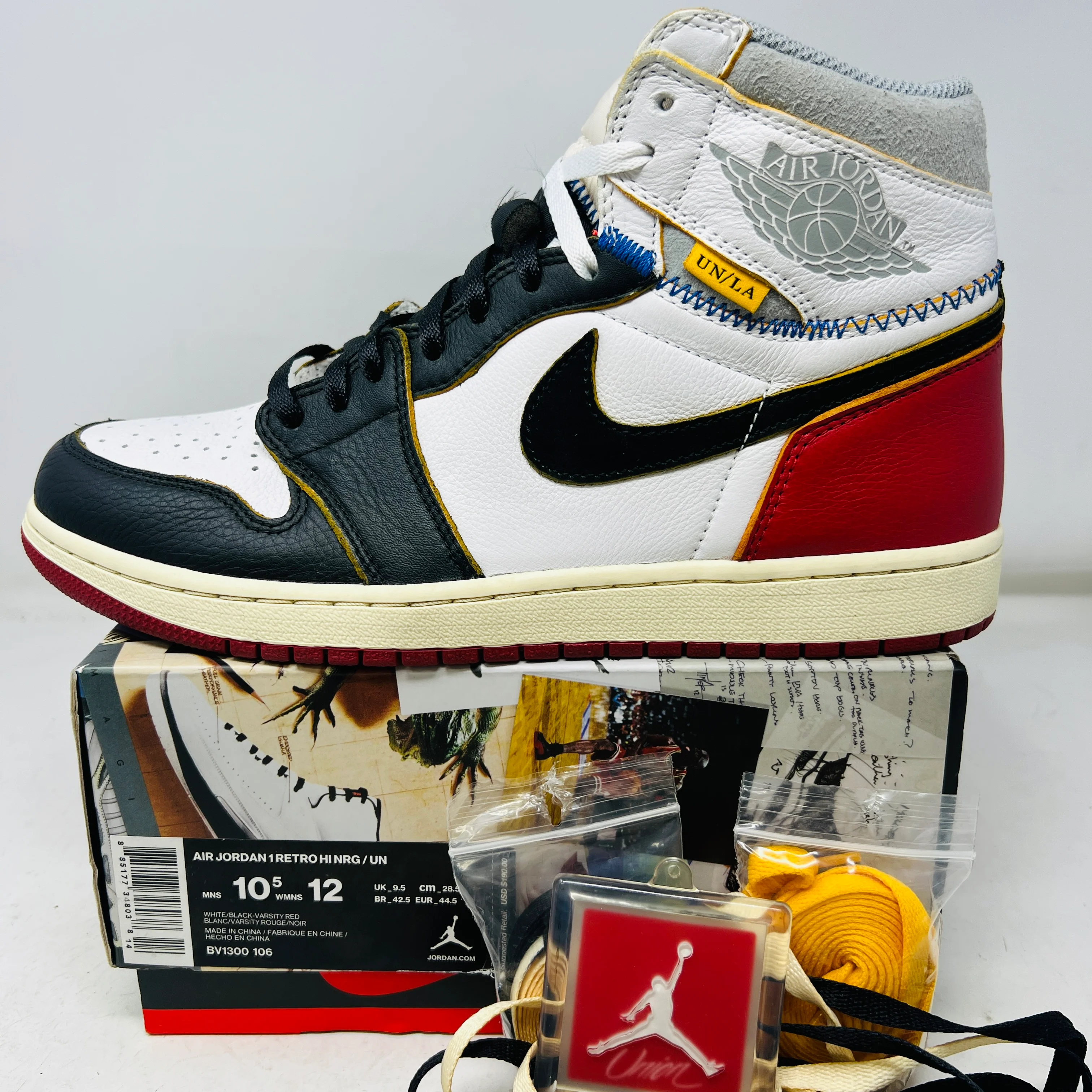Jordan 1 Retro High Union Los Angeles Black Toe