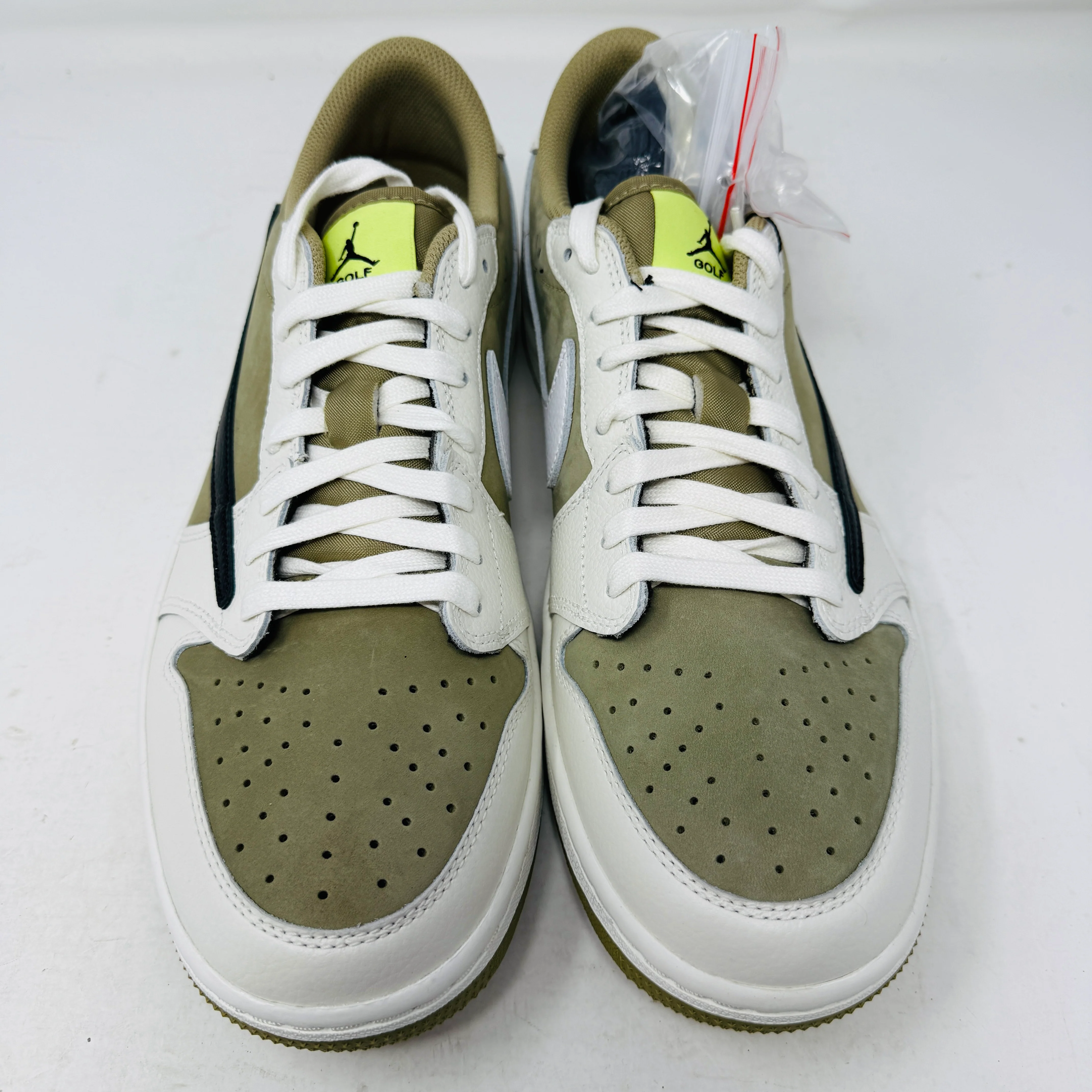 Jordan 1 Retro Low Golf Travis Scott Neutral Olive - Image 2