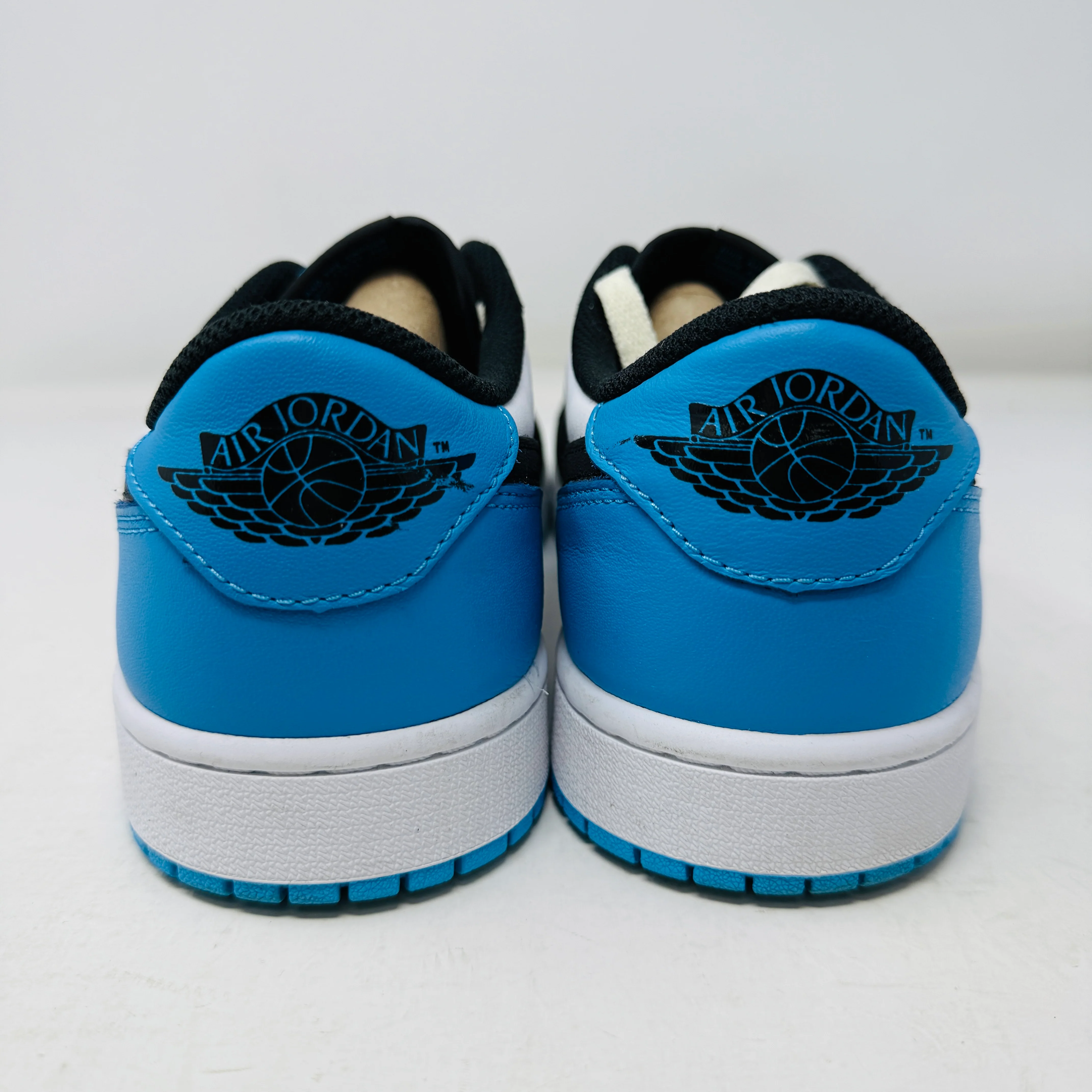Jordan 1 Retro Low OG Black Dark Powder Blue - Image 5