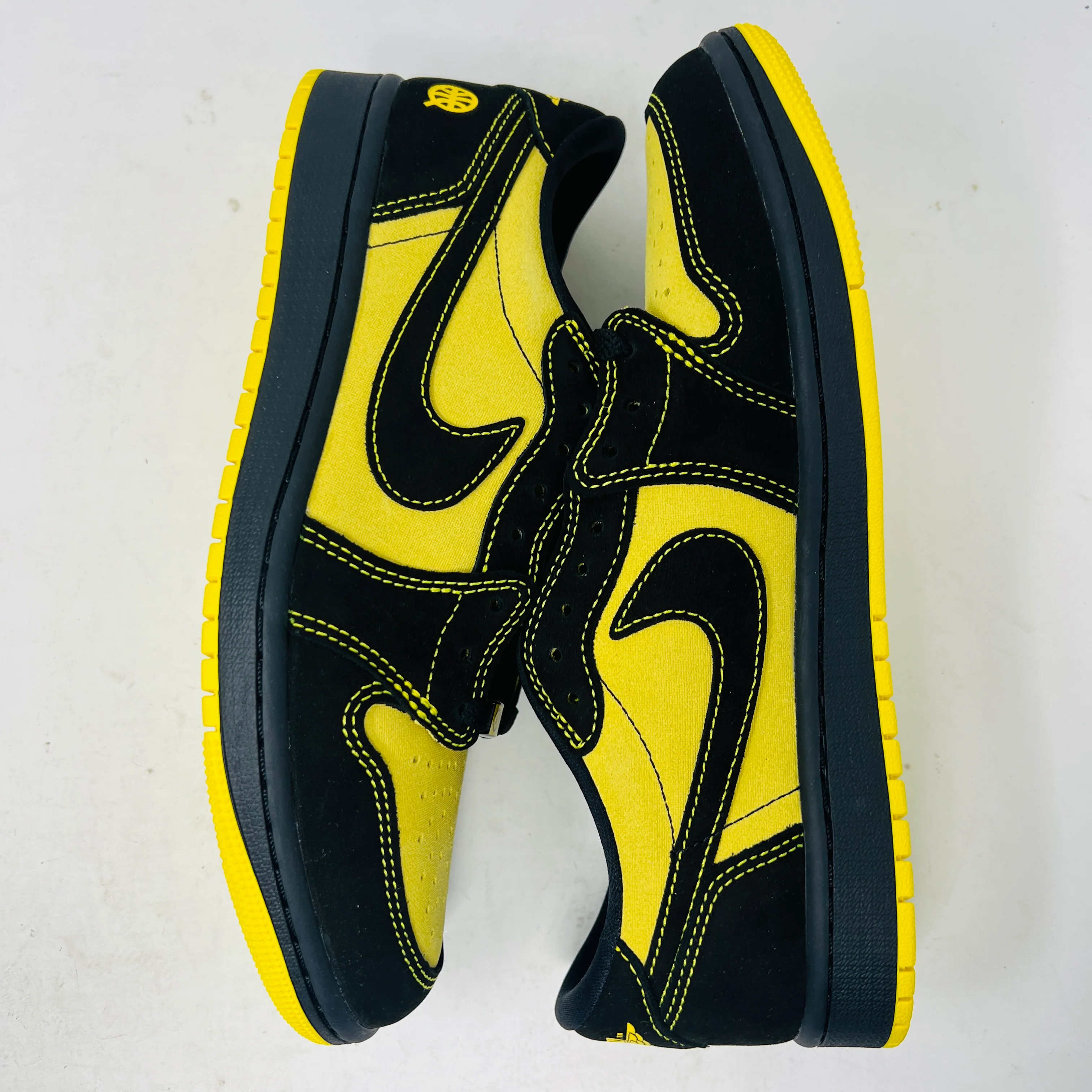 Jordan 1 Retro Low OG Quai 54 Black Tour Yellow Red - Image 3