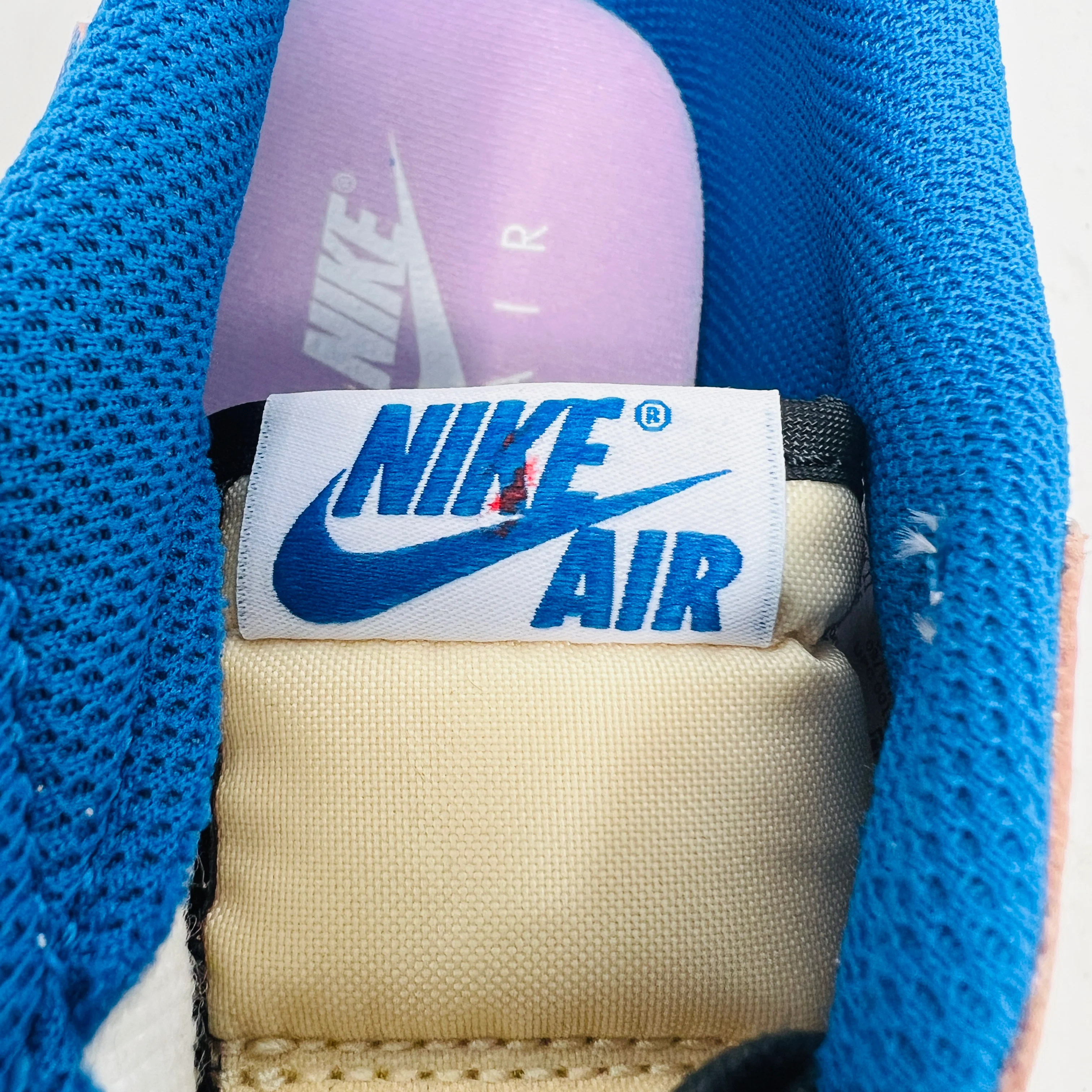 Jordan 1 Retro Low OG SP Fragment x Travis Scott Sail Military Blue - Image 7