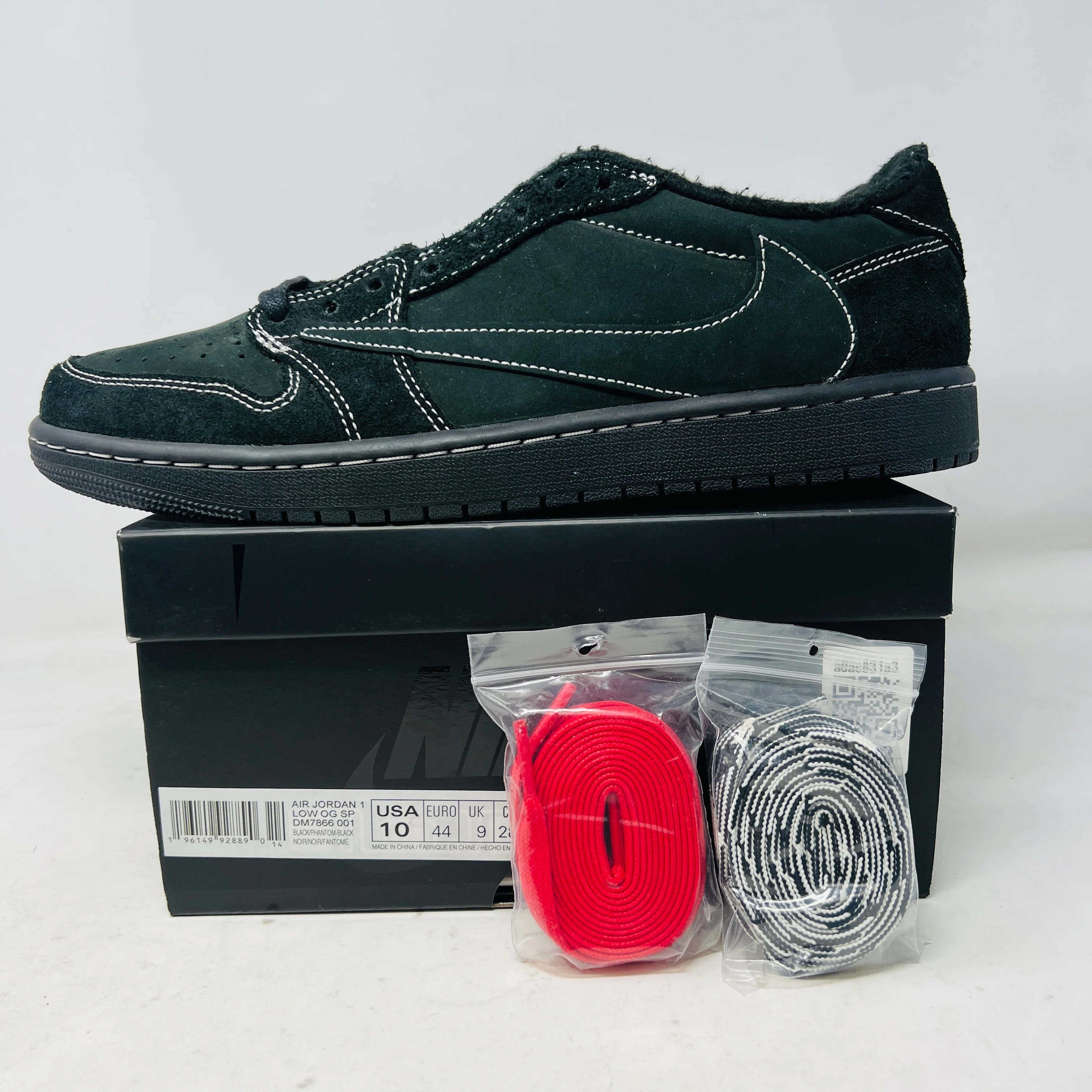 Jordan 1 Retro Low OG SP Travis Scott Black Phantom