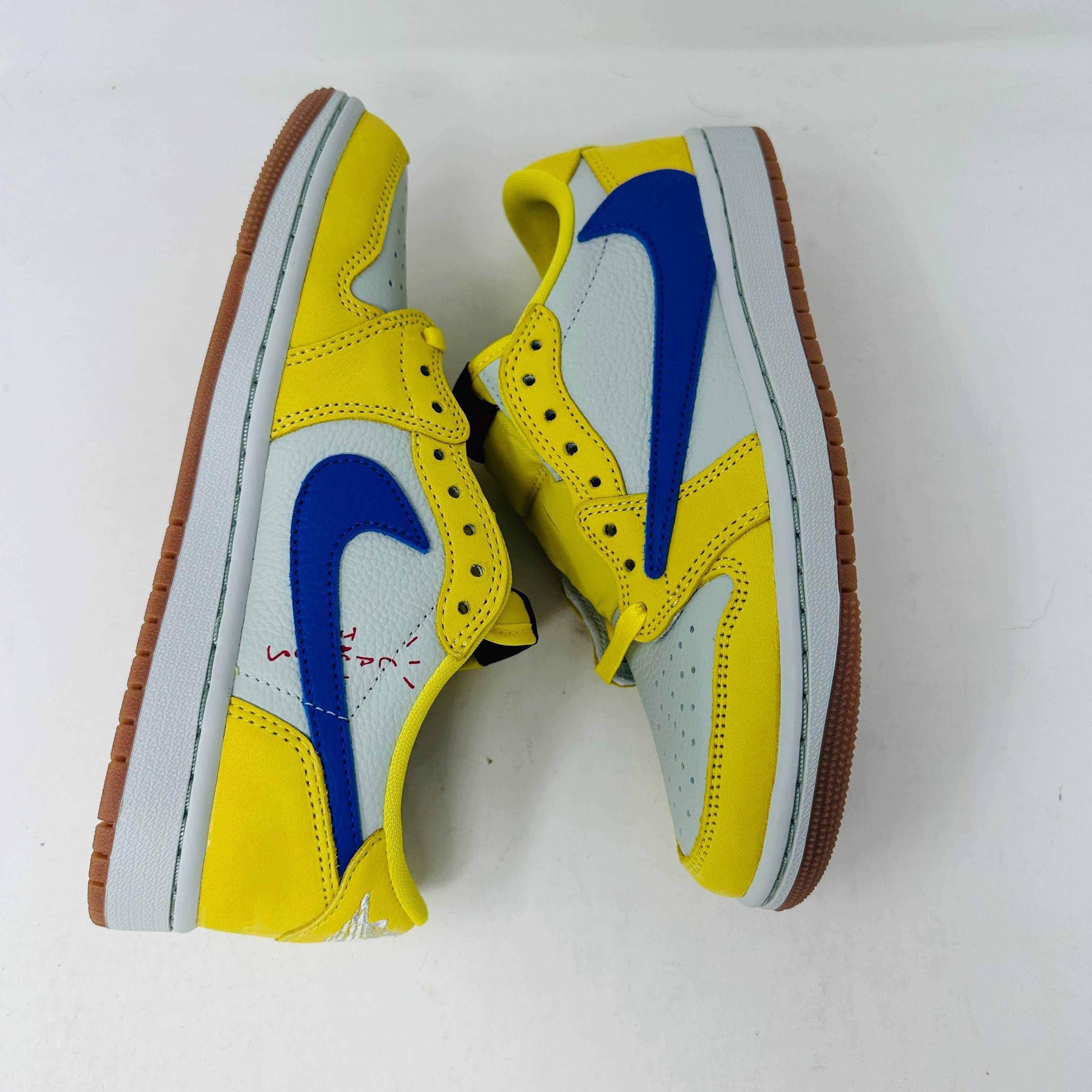 Jordan 1 Retro Low OG SP Travis Scott Canary (Women's) - Image 5