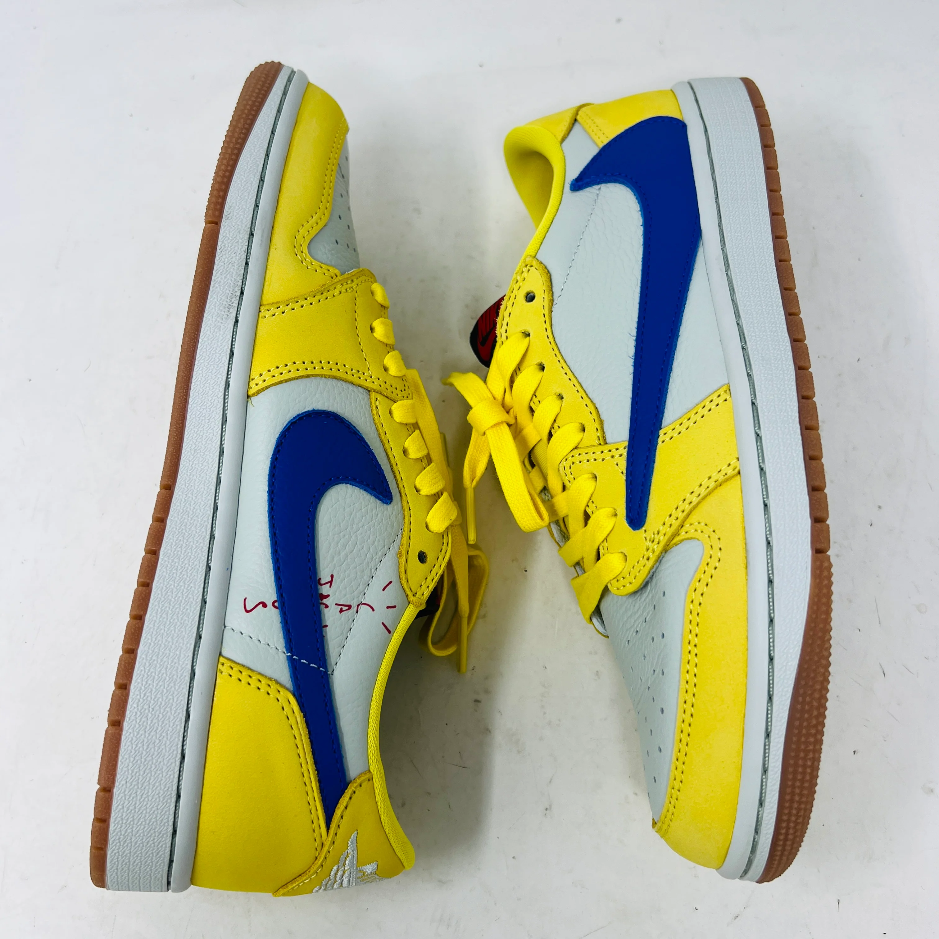 Jordan 1 Retro Low OG SP Travis Scott Canary (Women's) - Image 3