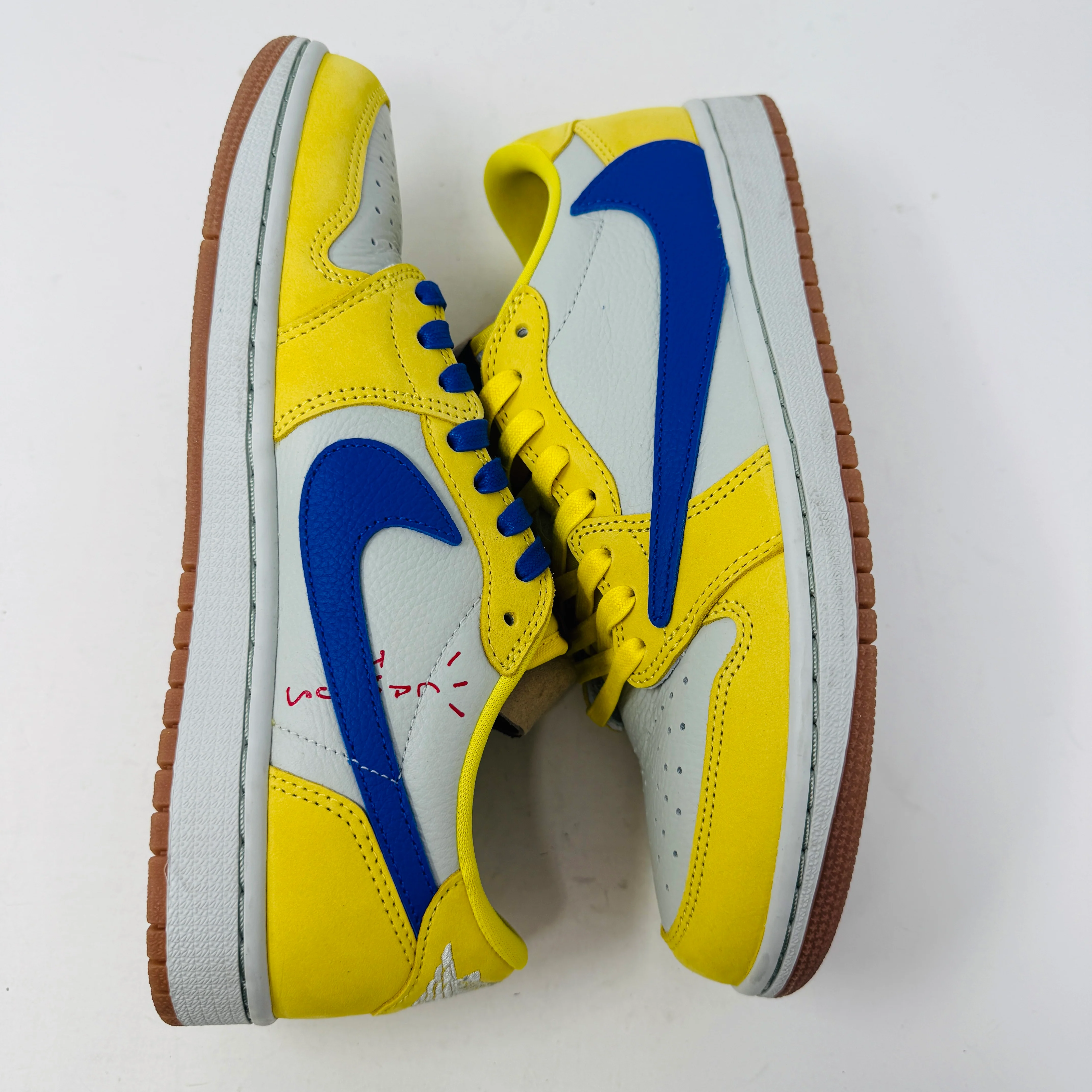 Jordan 1 Retro Low OG SP Travis Scott Canary (Women's) - Image 4
