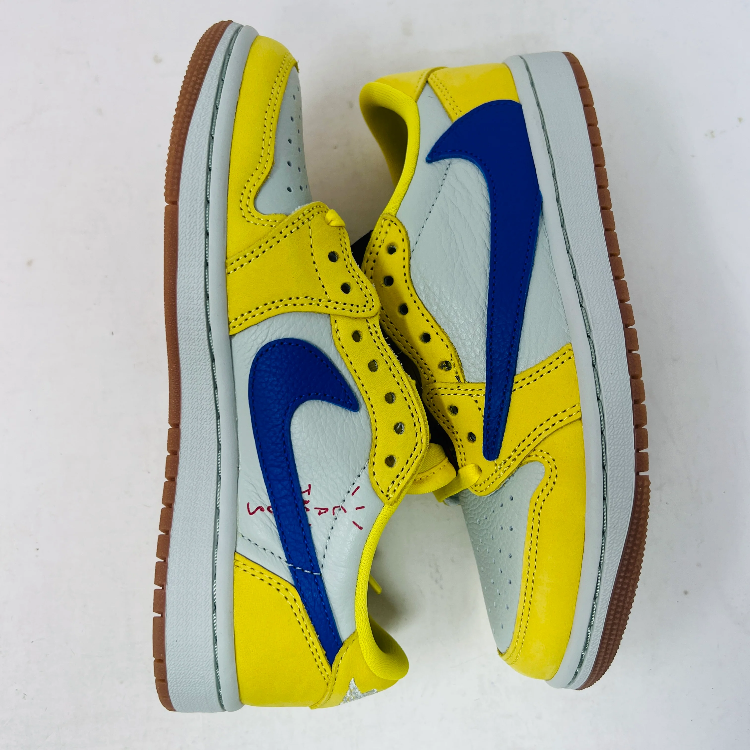 Jordan 1 Retro Low OG SP Travis Scott Canary (Women's) - Image 4