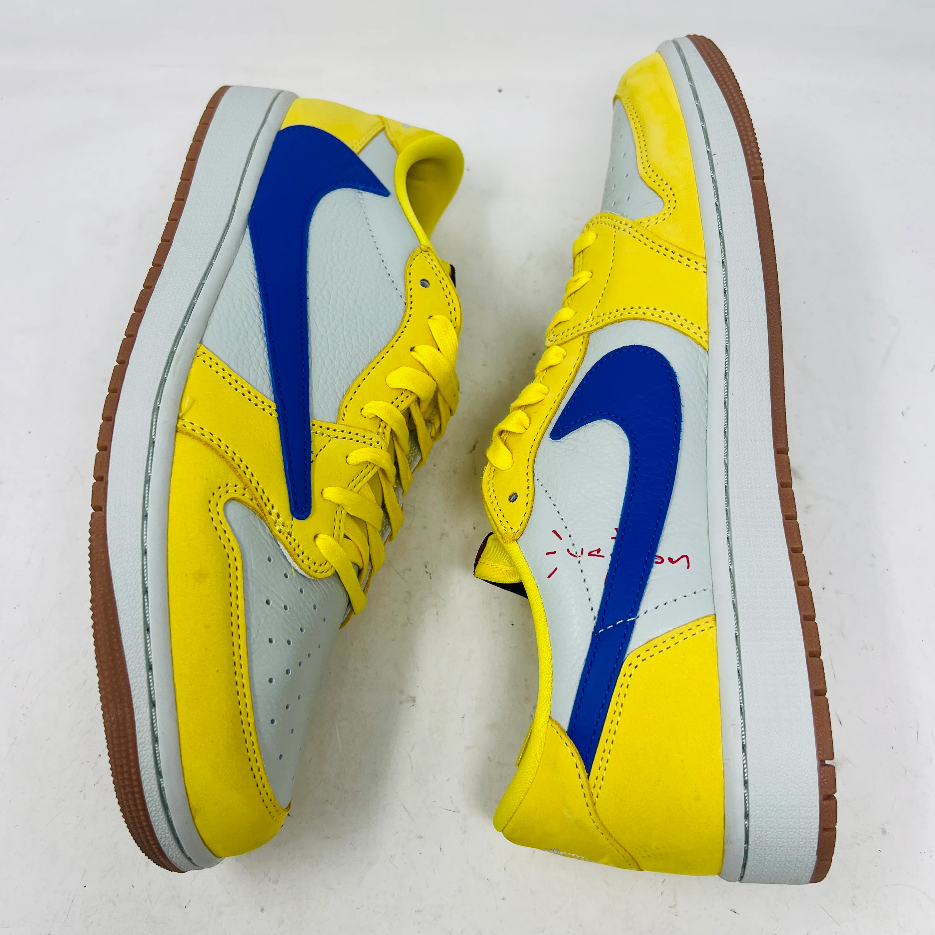 Jordan 1 Retro Low OG SP Travis Scott Canary (Women's) - Image 4