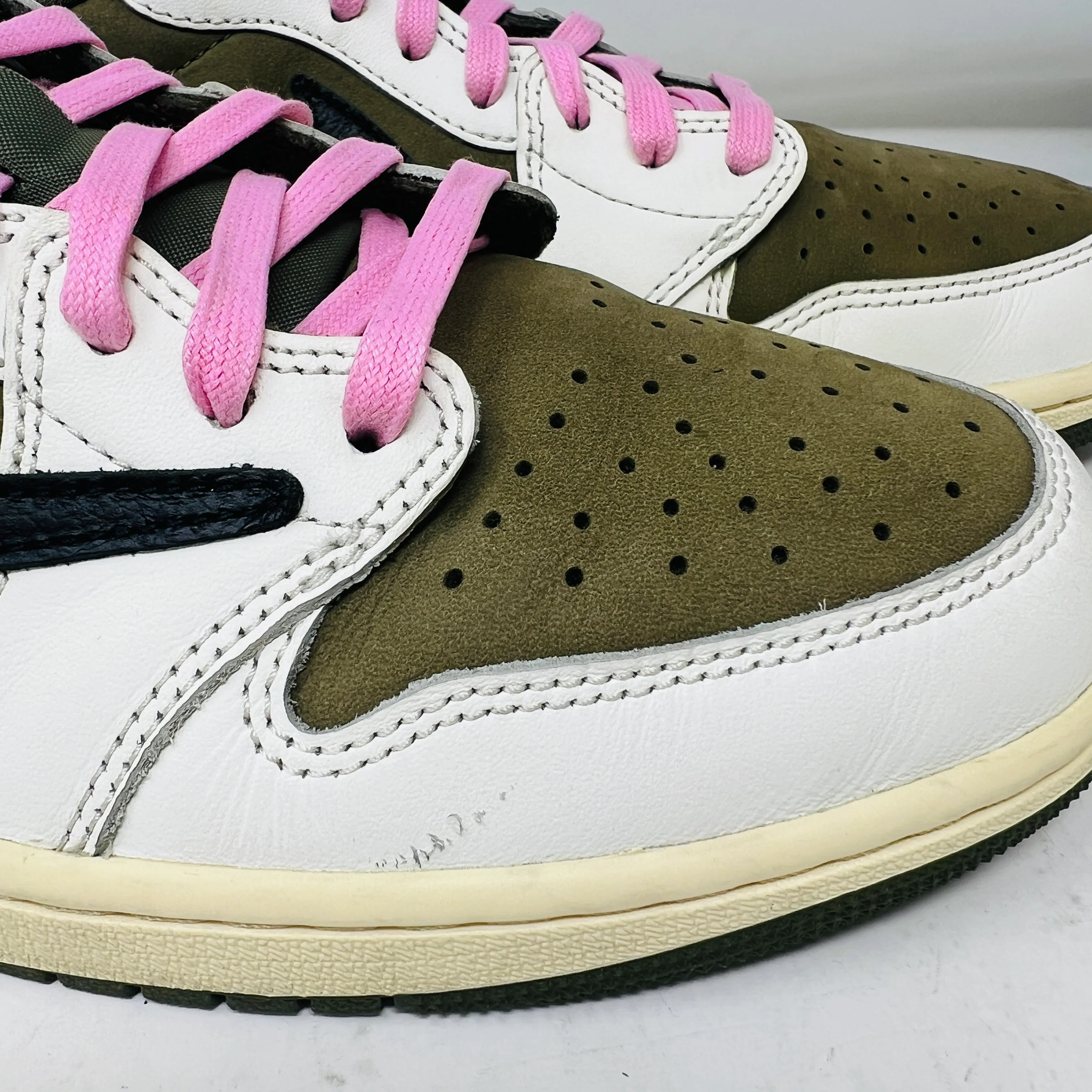 Jordan 1 Retro Low OG SP Travis Scott Medium Olive - Image 7