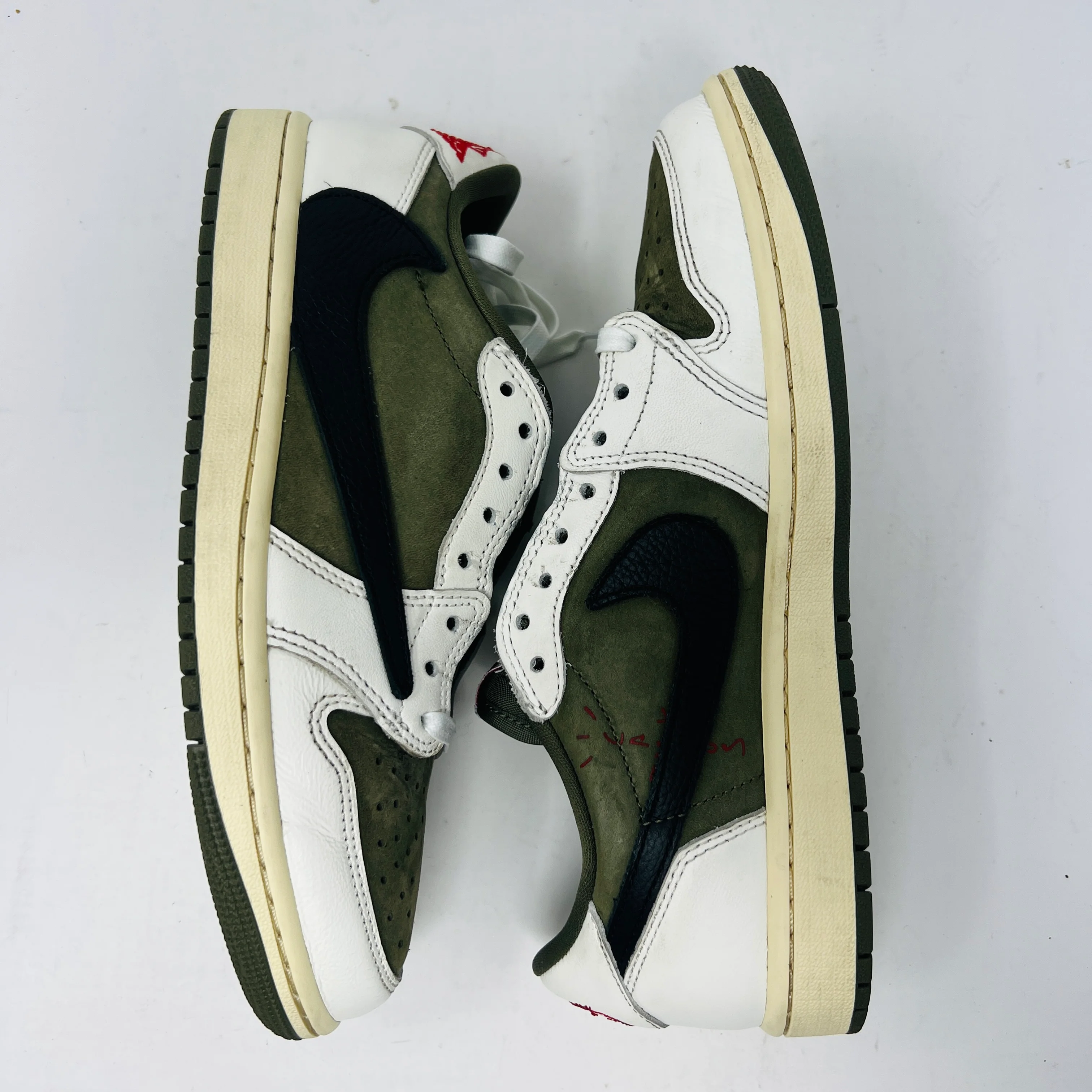 Jordan 1 Retro Low OG SP Travis Scott Medium Olive - Image 3