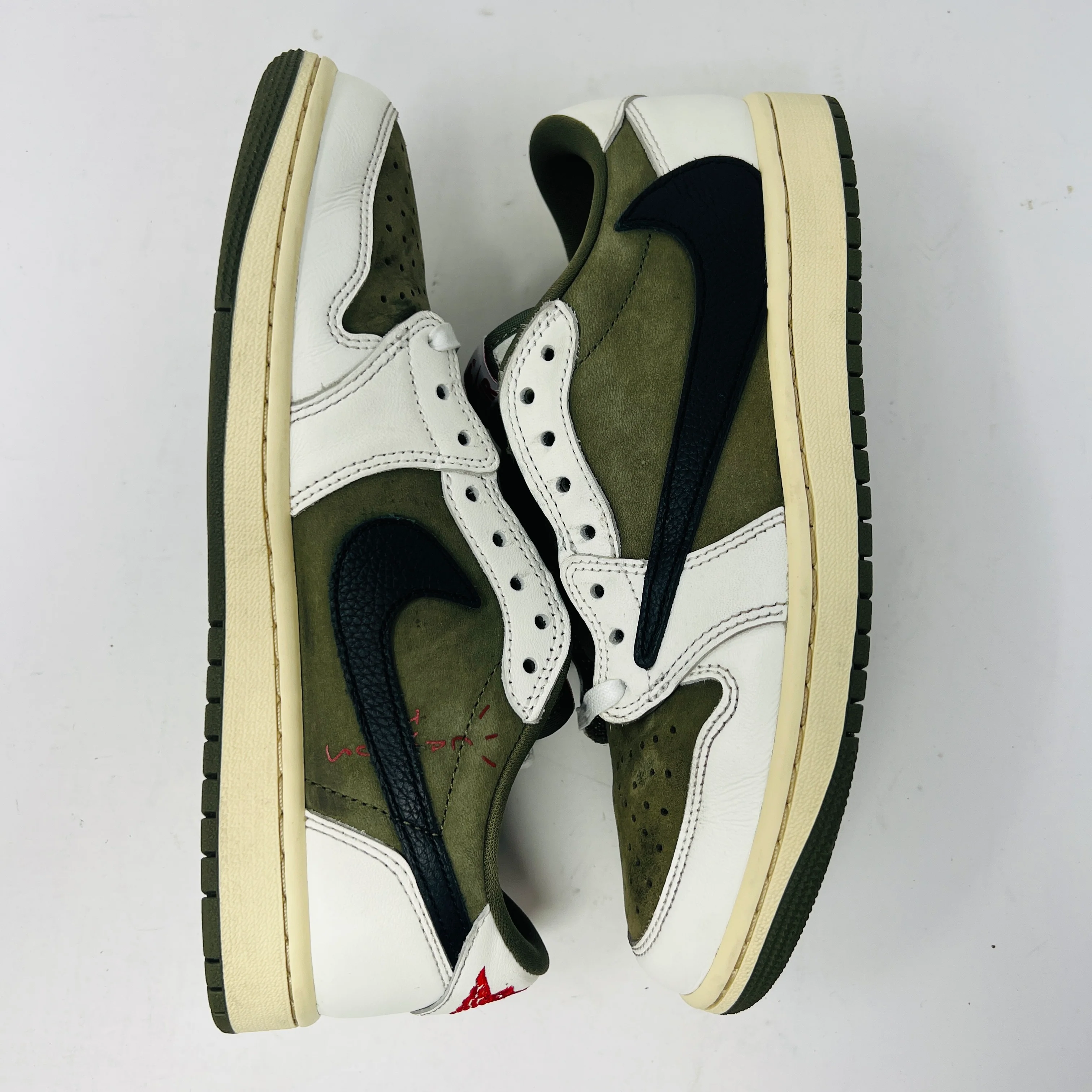 Jordan 1 Retro Low OG SP Travis Scott Medium Olive - Image 4