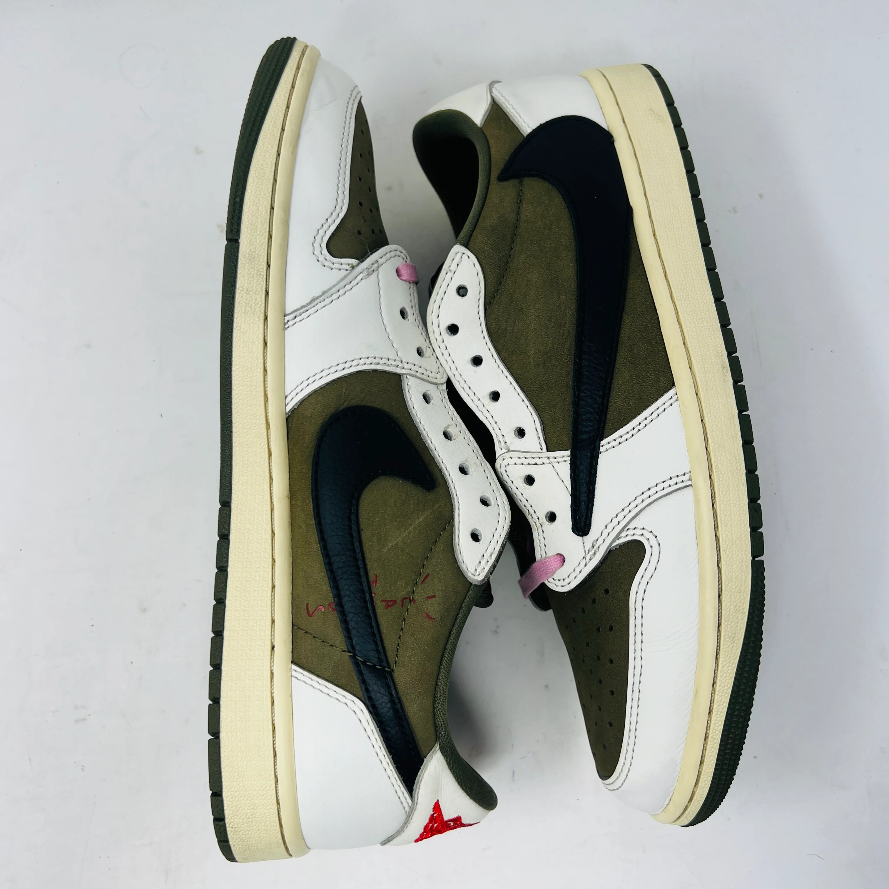 Jordan 1 Retro Low OG SP Travis Scott Medium Olive - Image 4