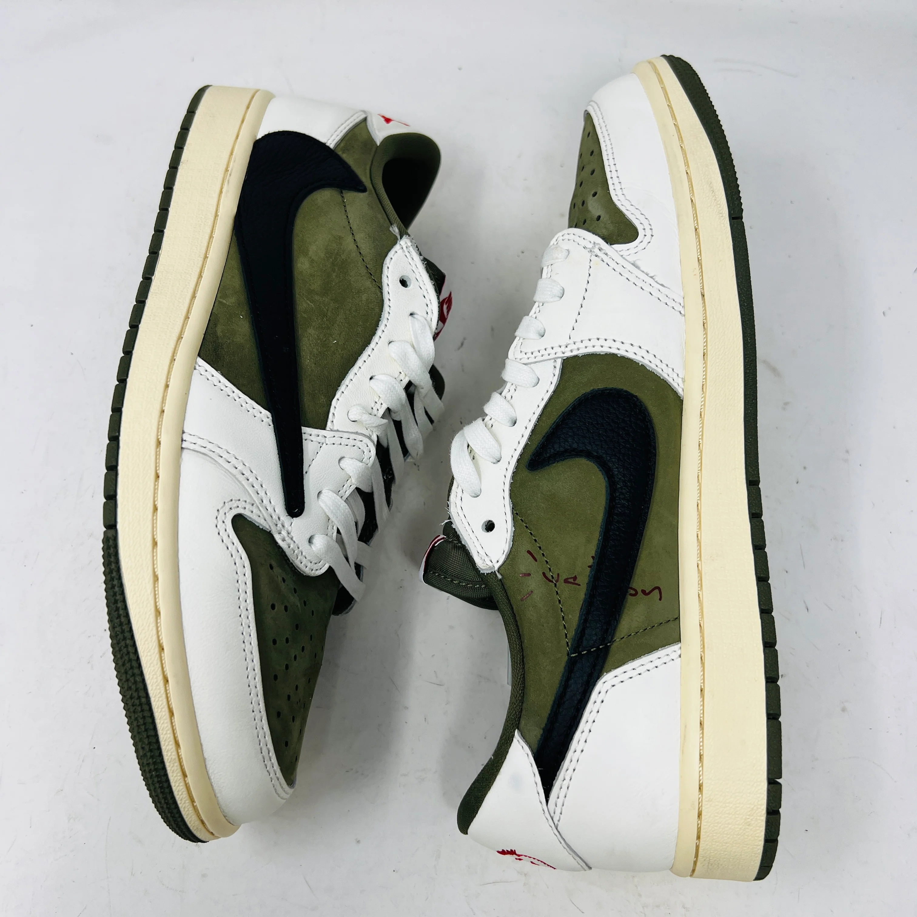Jordan 1 Retro Low OG SP Travis Scott Medium Olive - Image 4