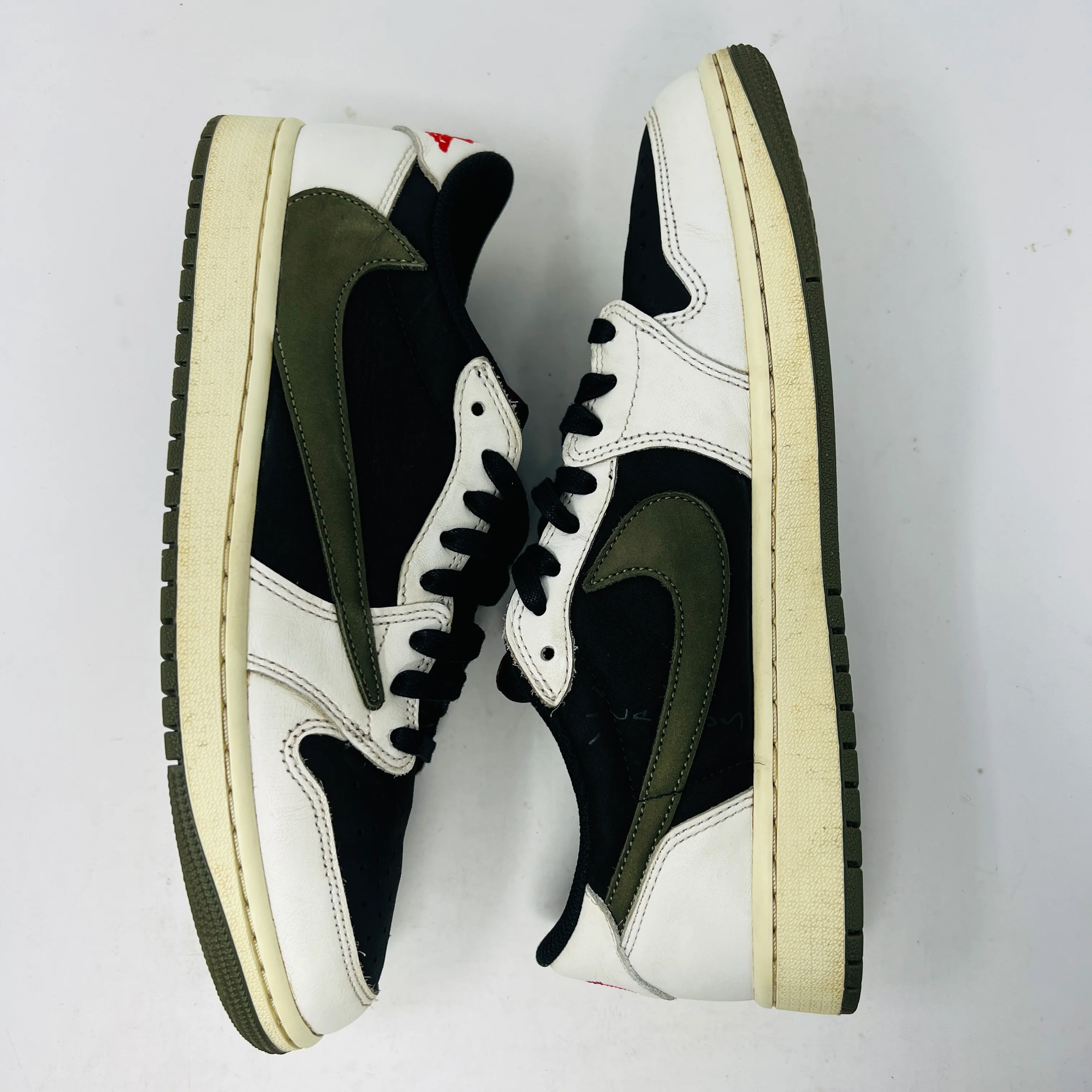 Jordan 1 Retro Low OG SP Travis Scott Olive (Women's) - Image 3