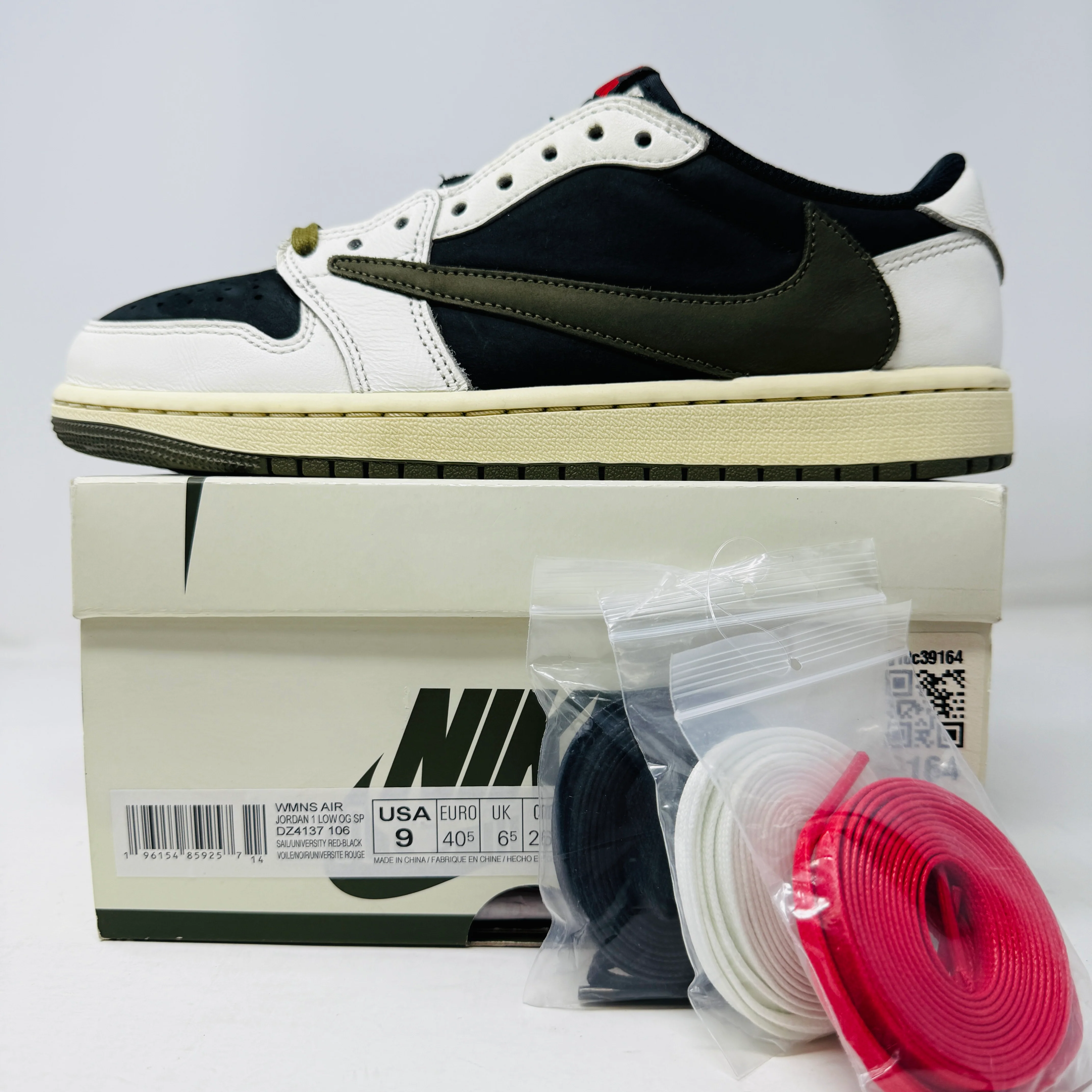 Jordan 1 Retro Low OG SP Travis Scott Olive (Women's)