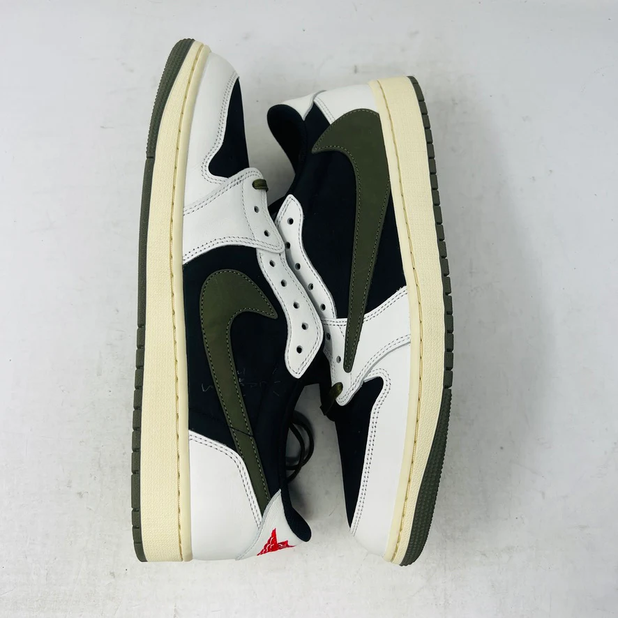 Jordan 1 Retro Low OG SP Travis Scott Olive (Women's) - Image 4