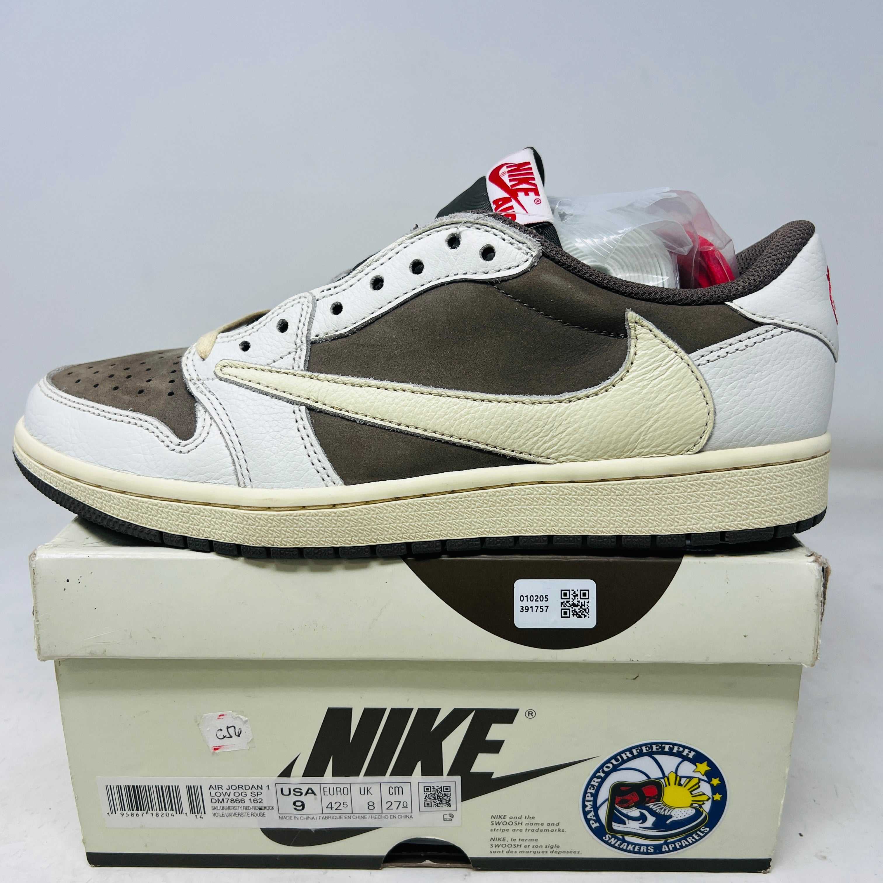 Jordan 1 Retro Low OG SP Travis Scott Reverse Mocha