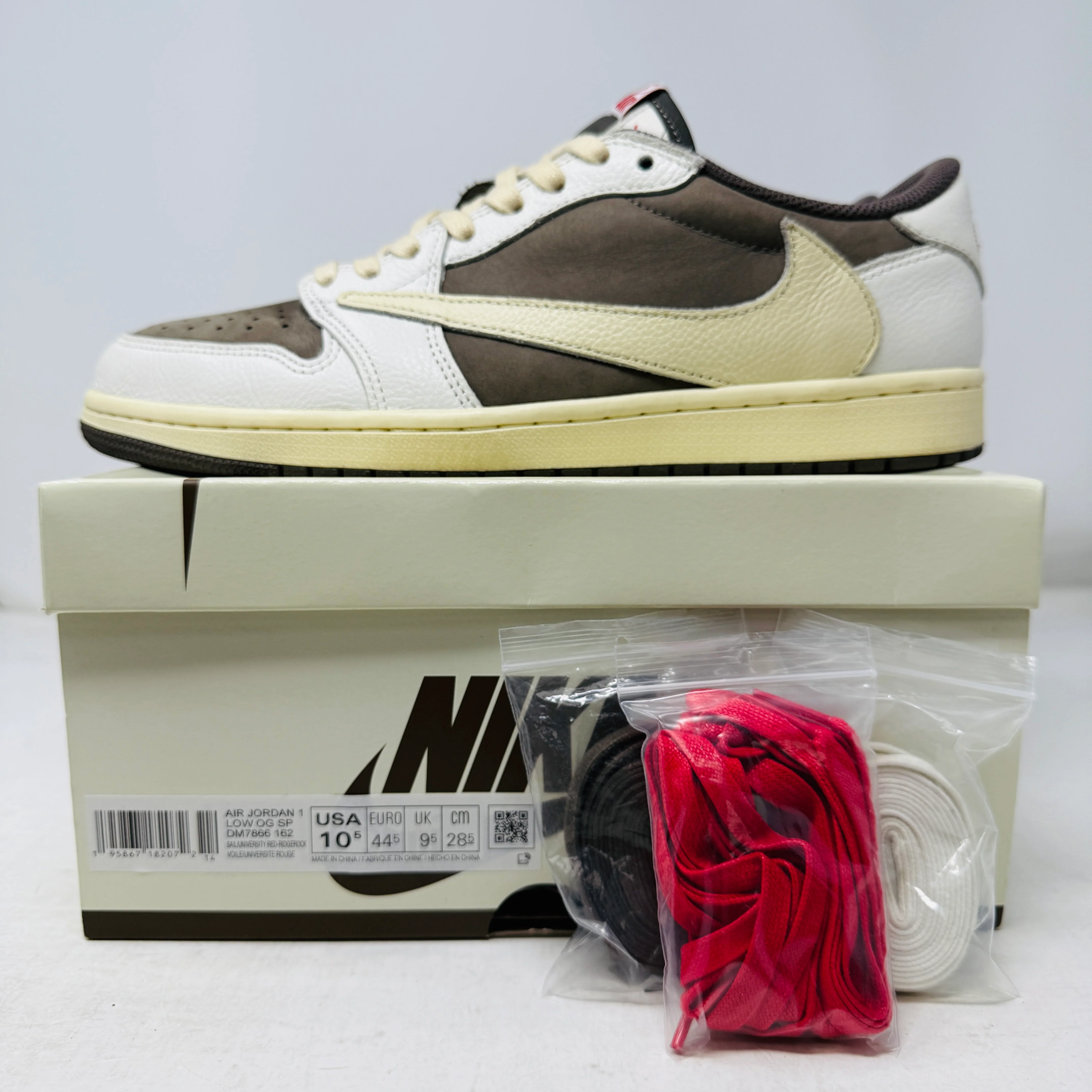 Jordan 1 Retro Low OG SP Travis Scott Reverse Mocha